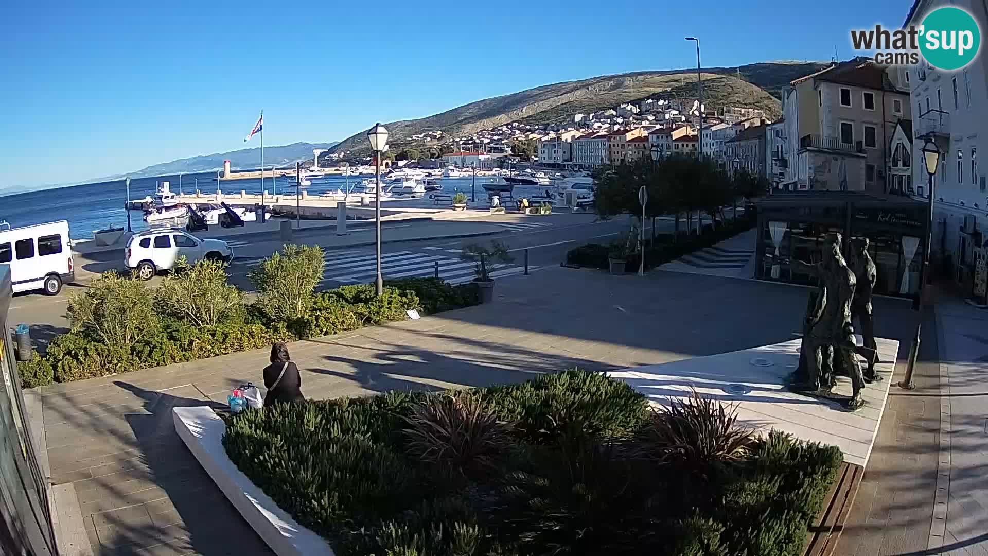 Webcam en vivo Senj riva – paseo marítimo