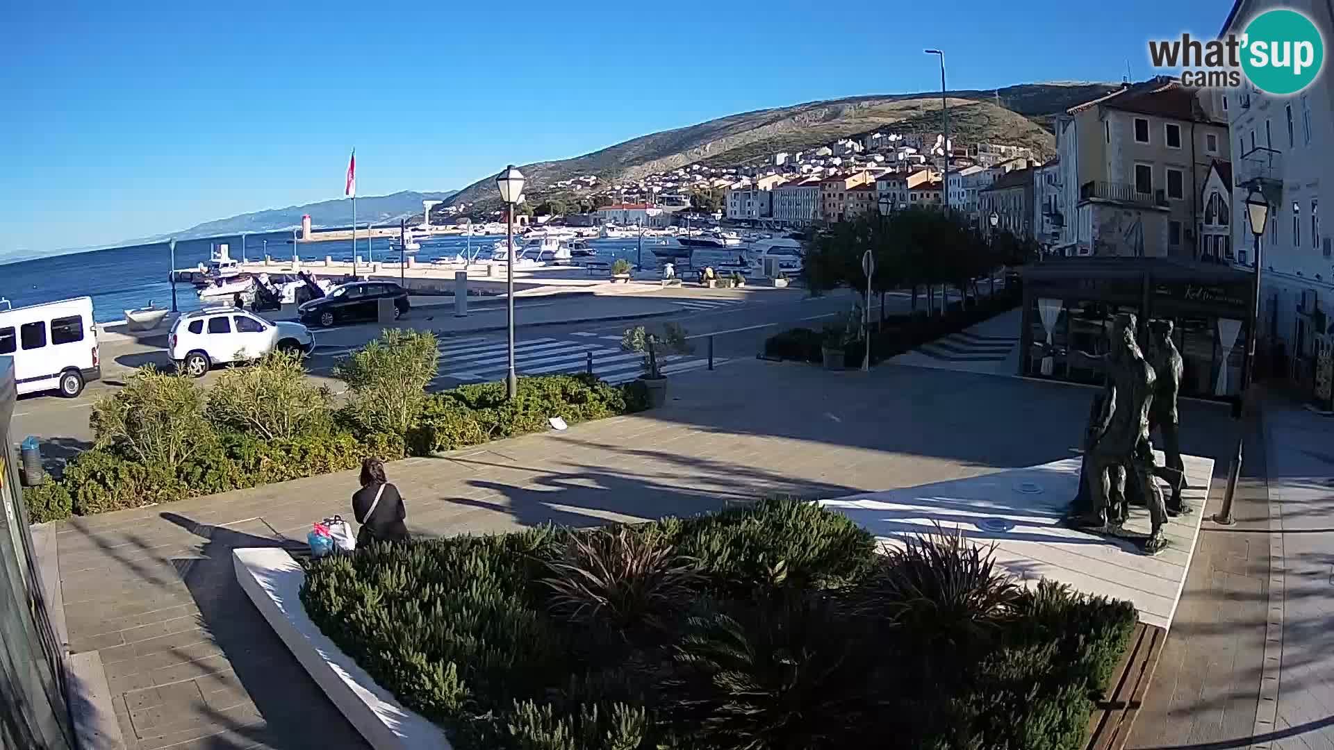 Spletna kamera v živo Senj riva – Hrvaška