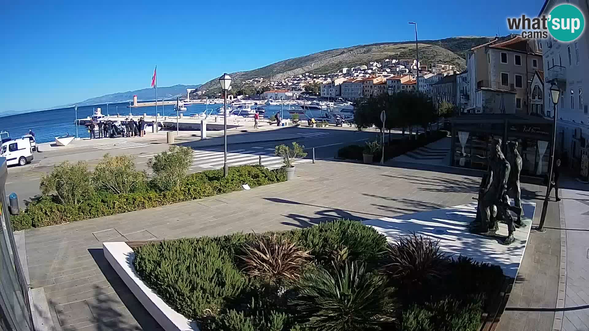 Spletna kamera v živo Senj riva – Hrvaška