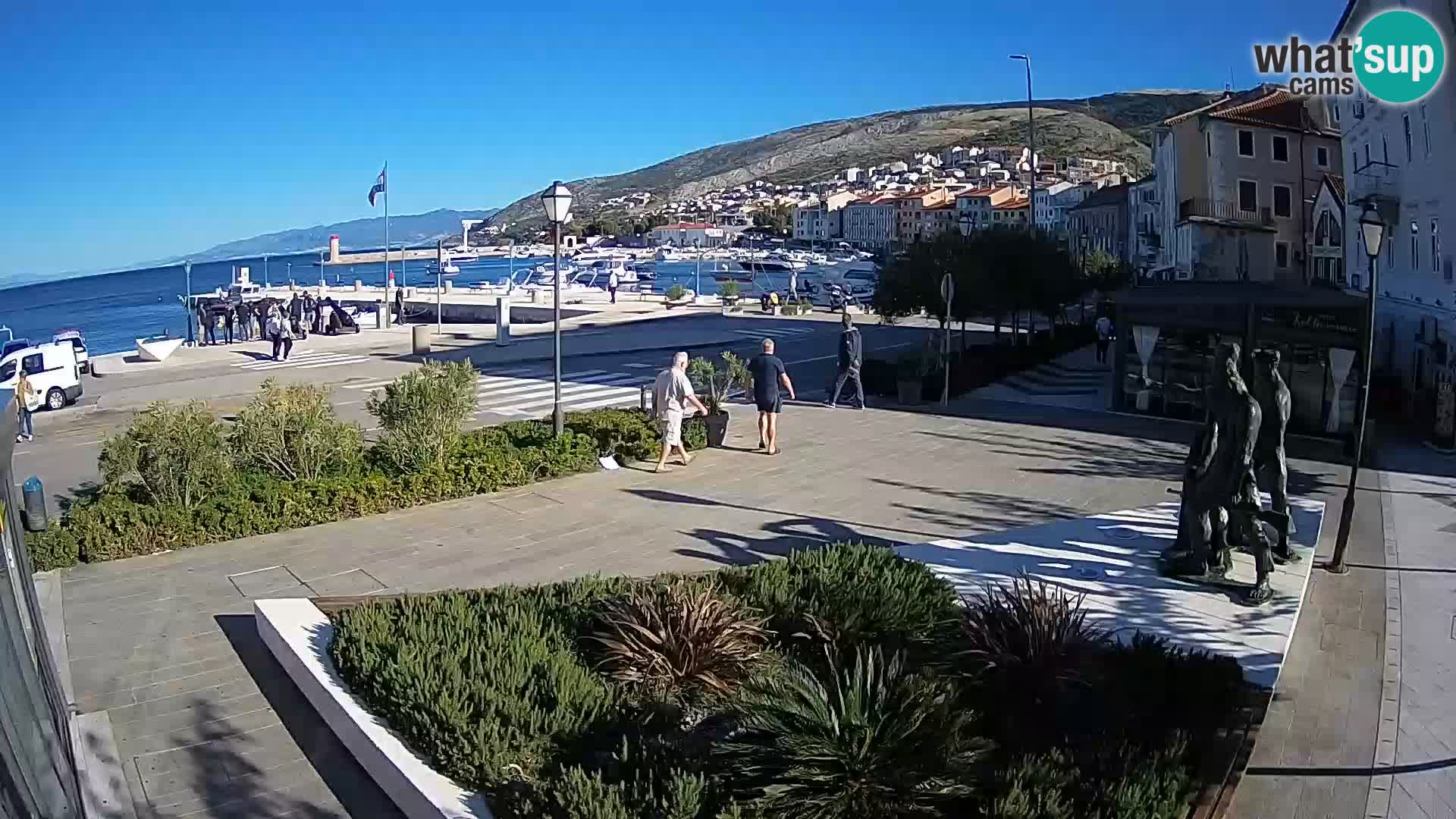Spletna kamera v živo Senj riva – Hrvaška