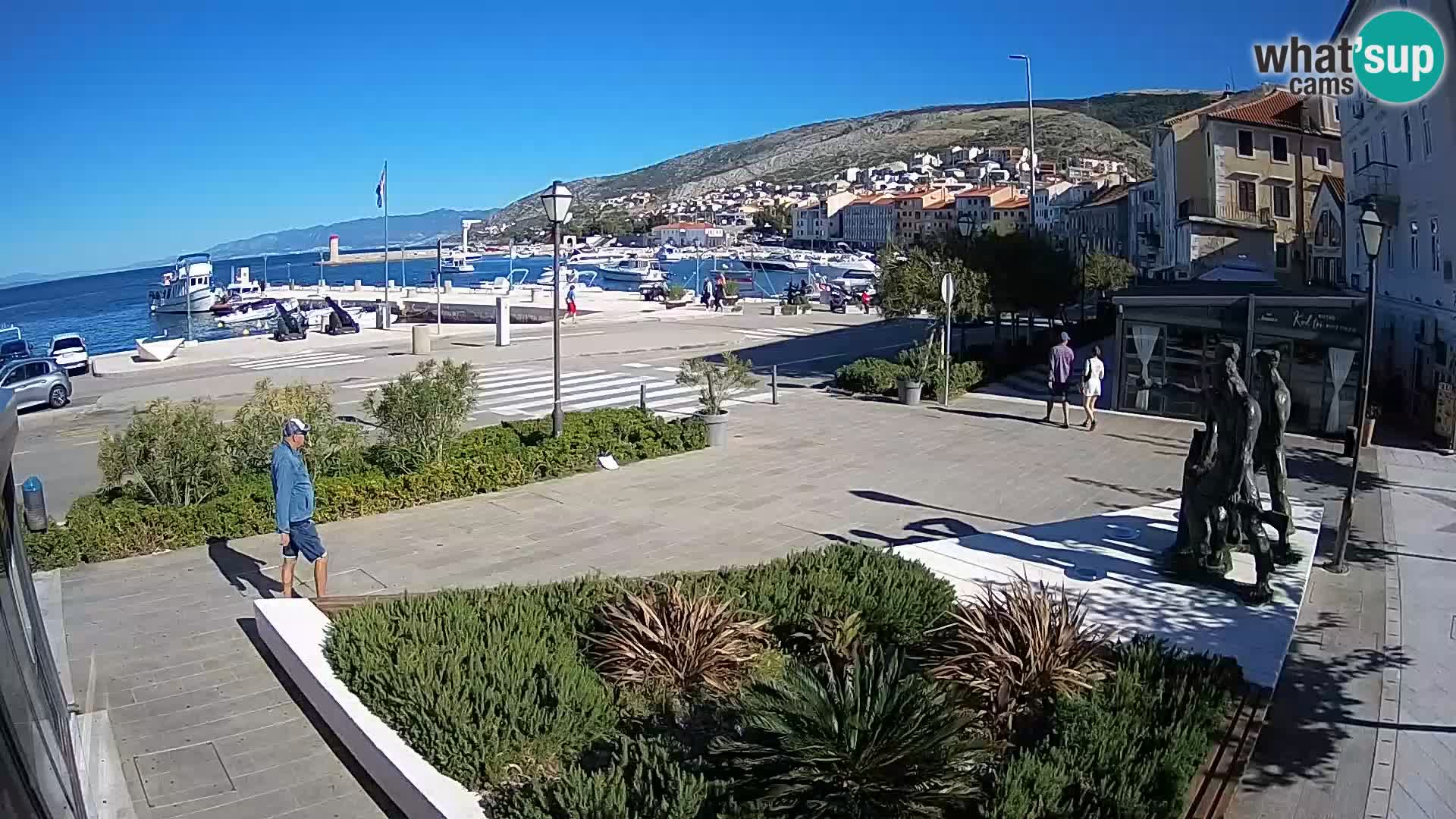 Spletna kamera v živo Senj riva – Hrvaška