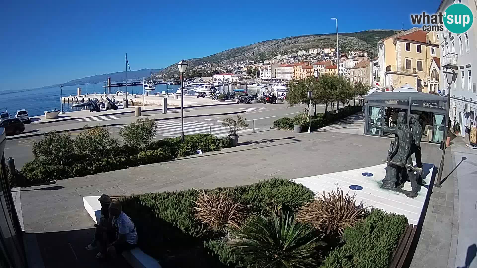 Spletna kamera v živo Senj riva – Hrvaška