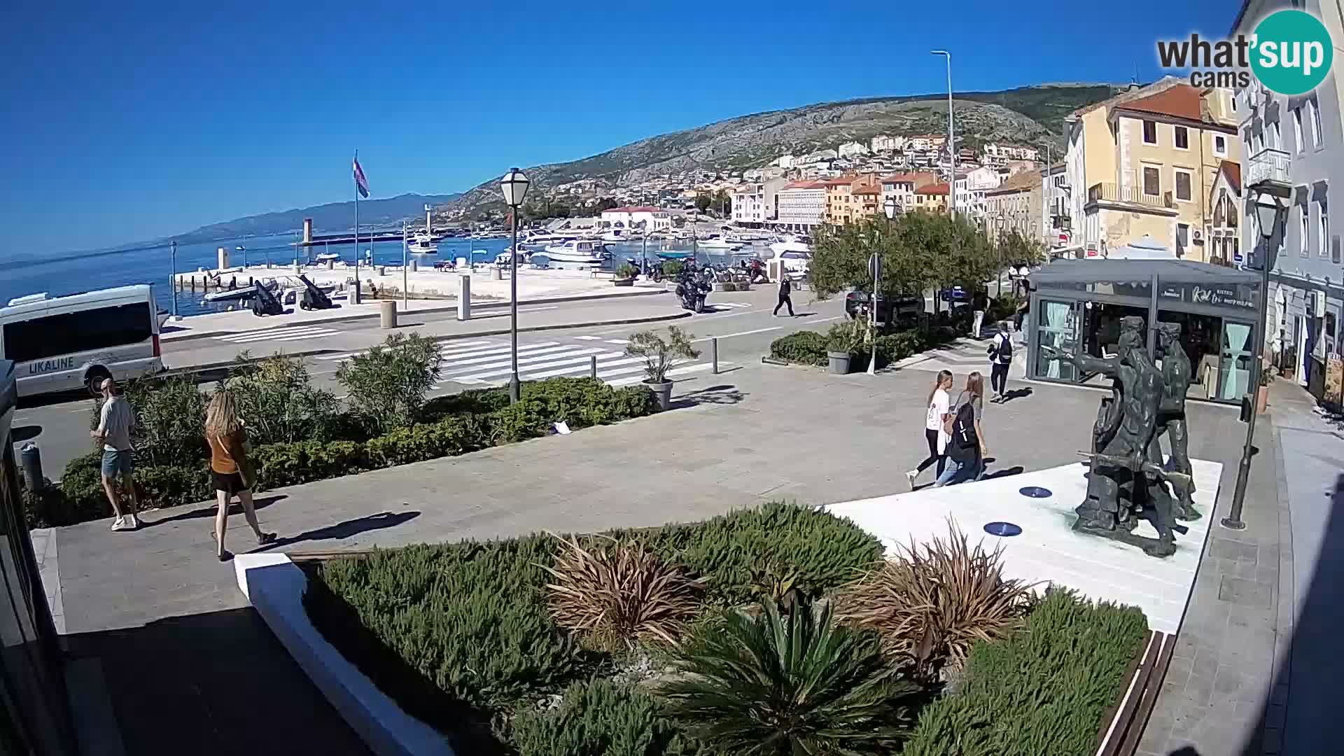 Web kamera uživo Senj riva – Hrvatska