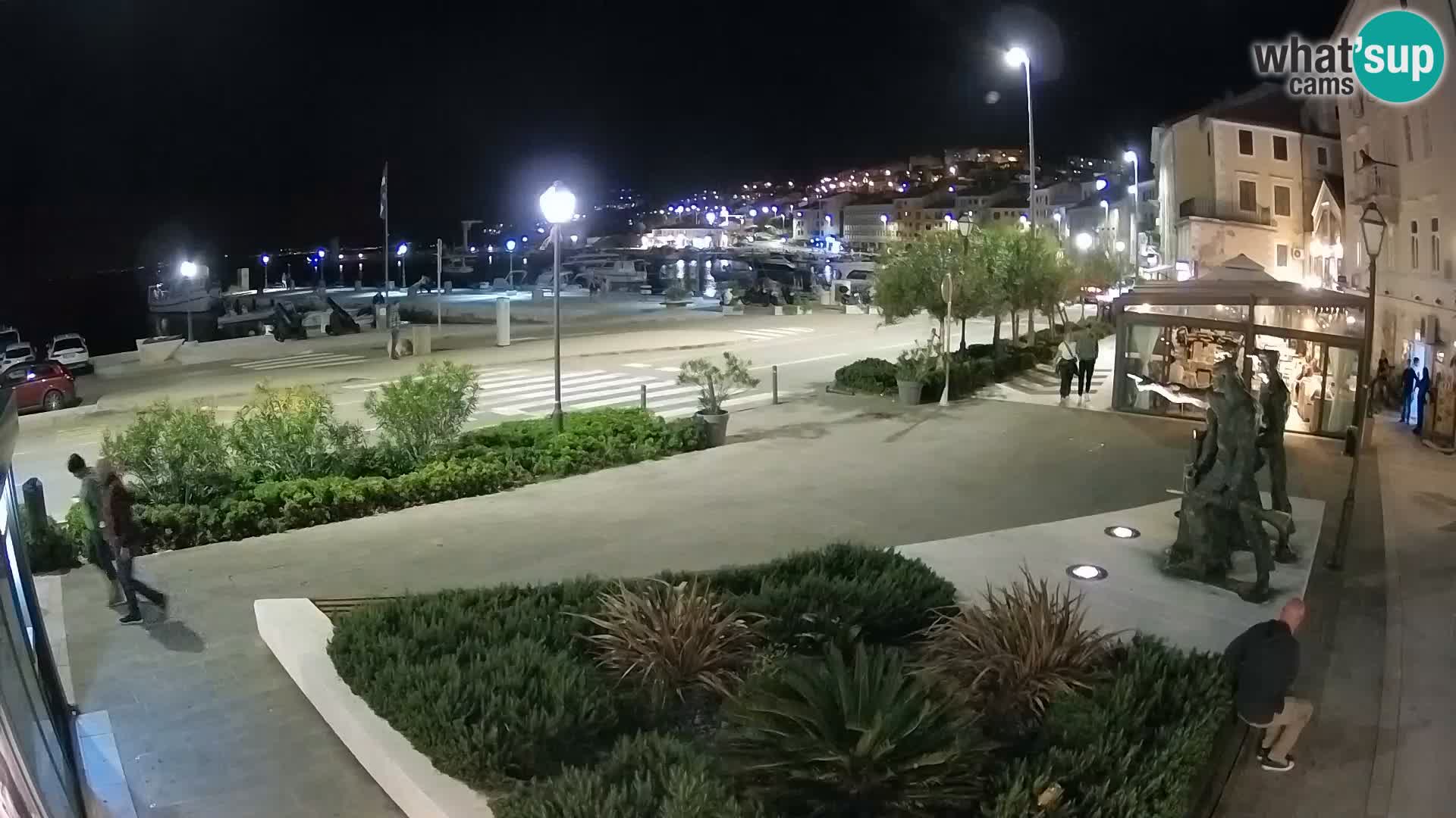 Live webcam Senj riva – seafront – Croatia