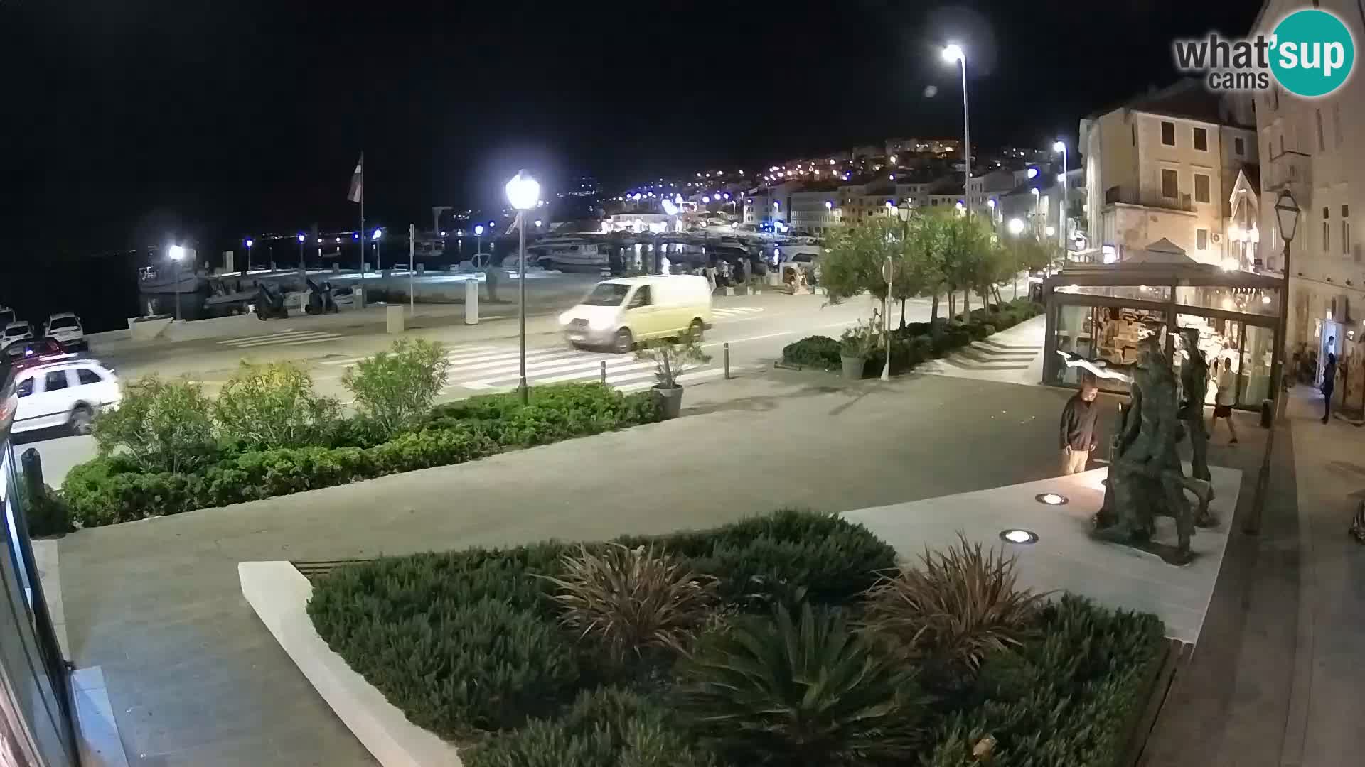 Live webcam Senj riva – fronte mare