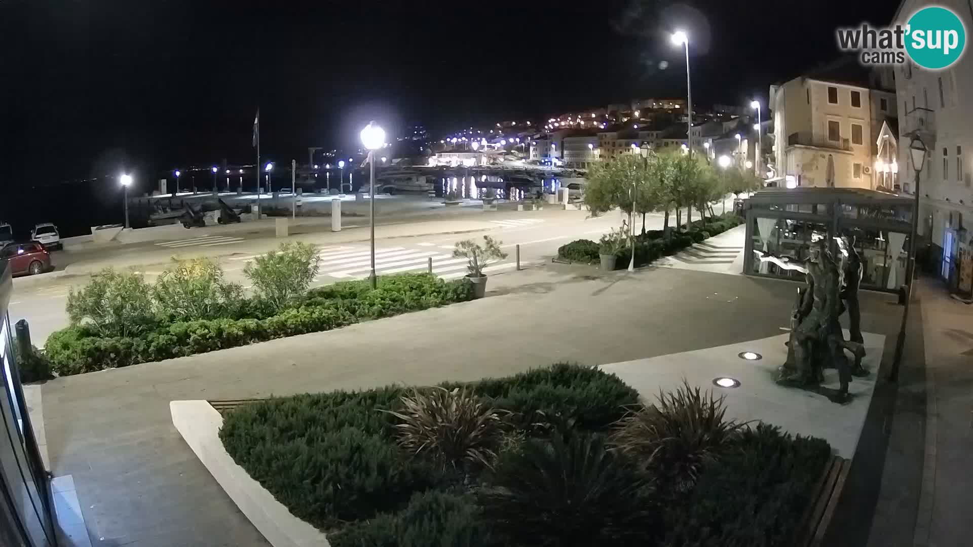 Webcam en vivo Senj riva – paseo marítimo