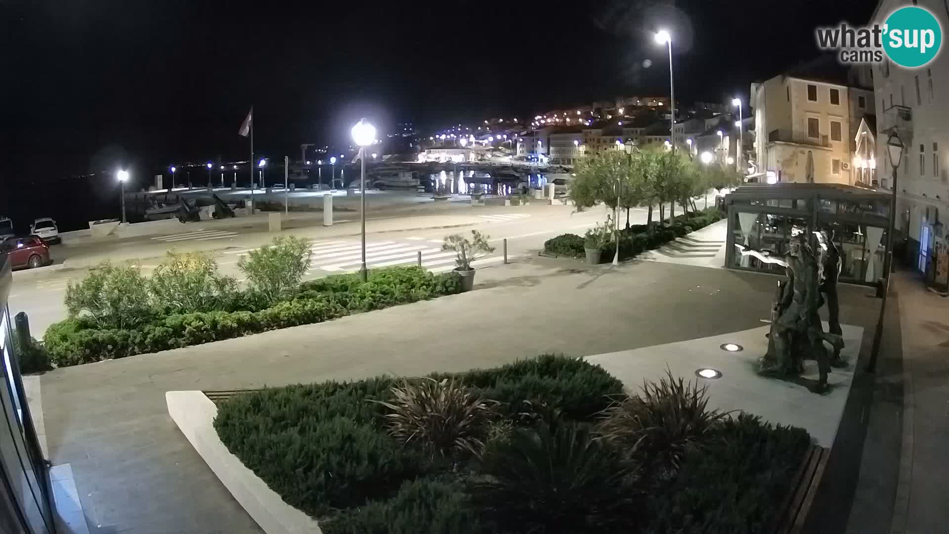 Live webcam Senj riva – seafront – Croatia