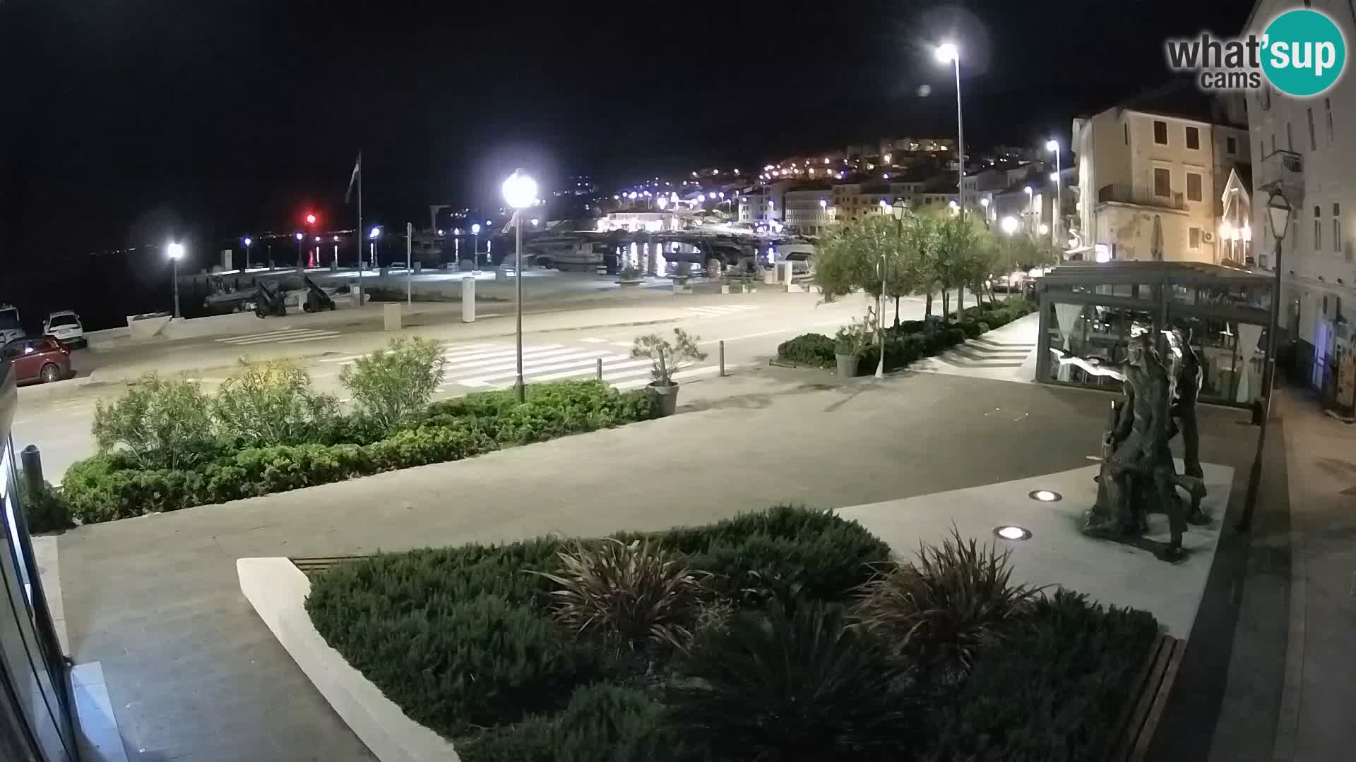 Webcam en vivo Senj riva – paseo marítimo
