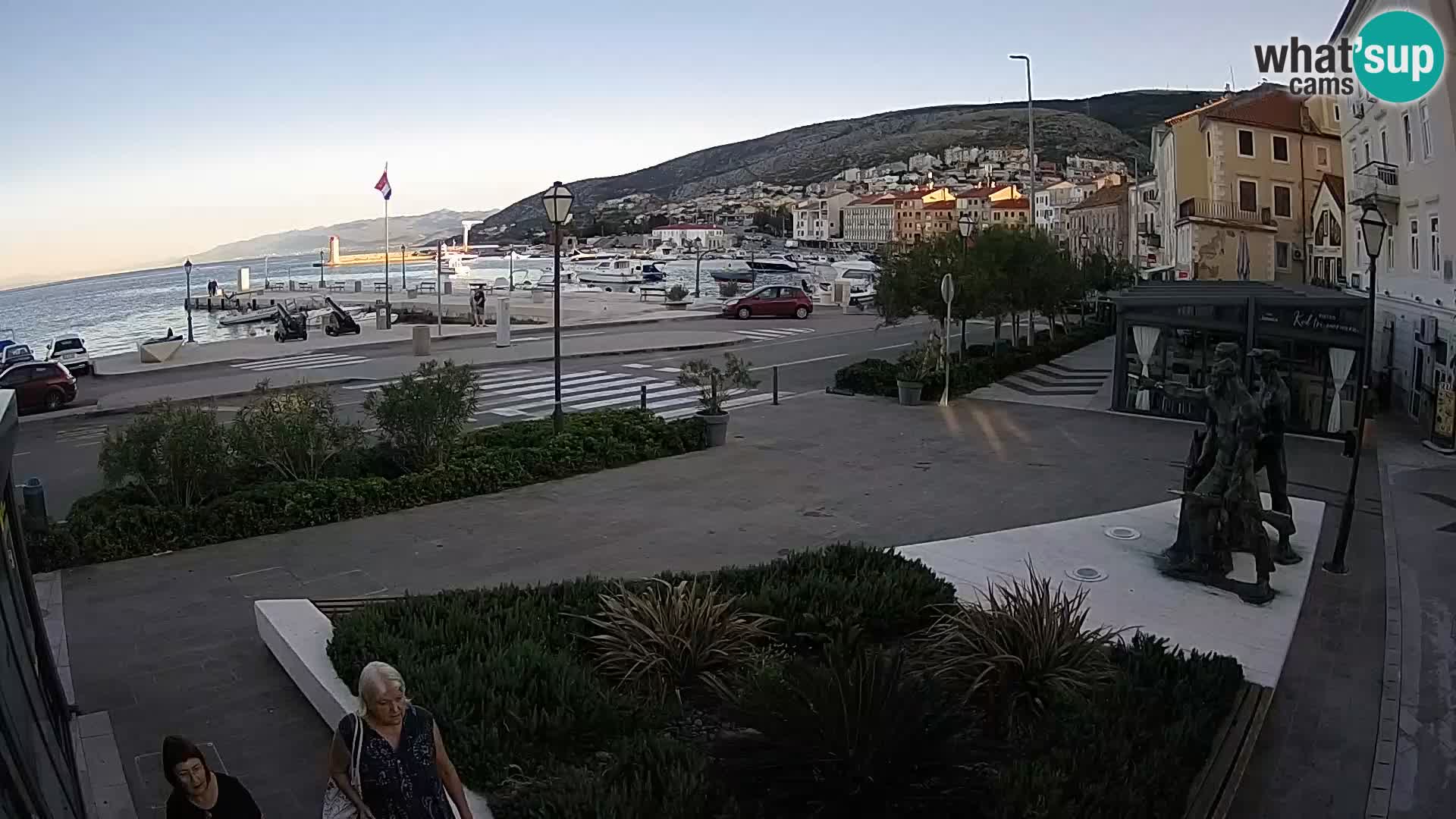 Webcam en vivo Senj riva – paseo marítimo