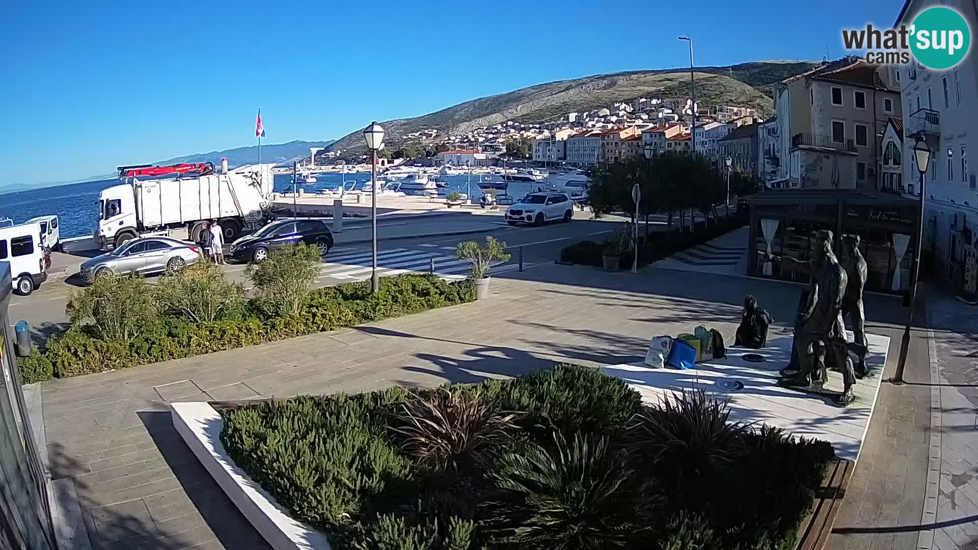 Spletna kamera v živo Senj riva – Hrvaška
