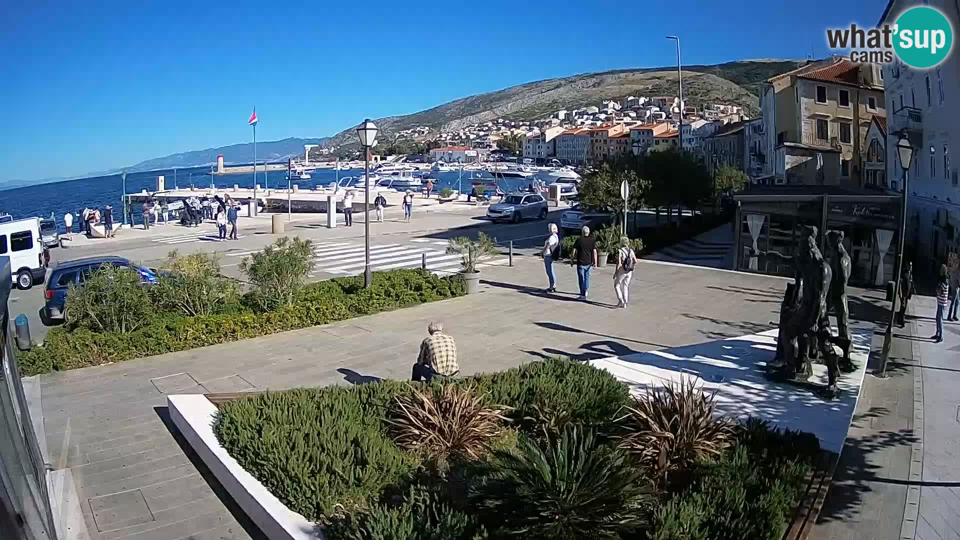 Webcam en vivo Senj riva – paseo marítimo