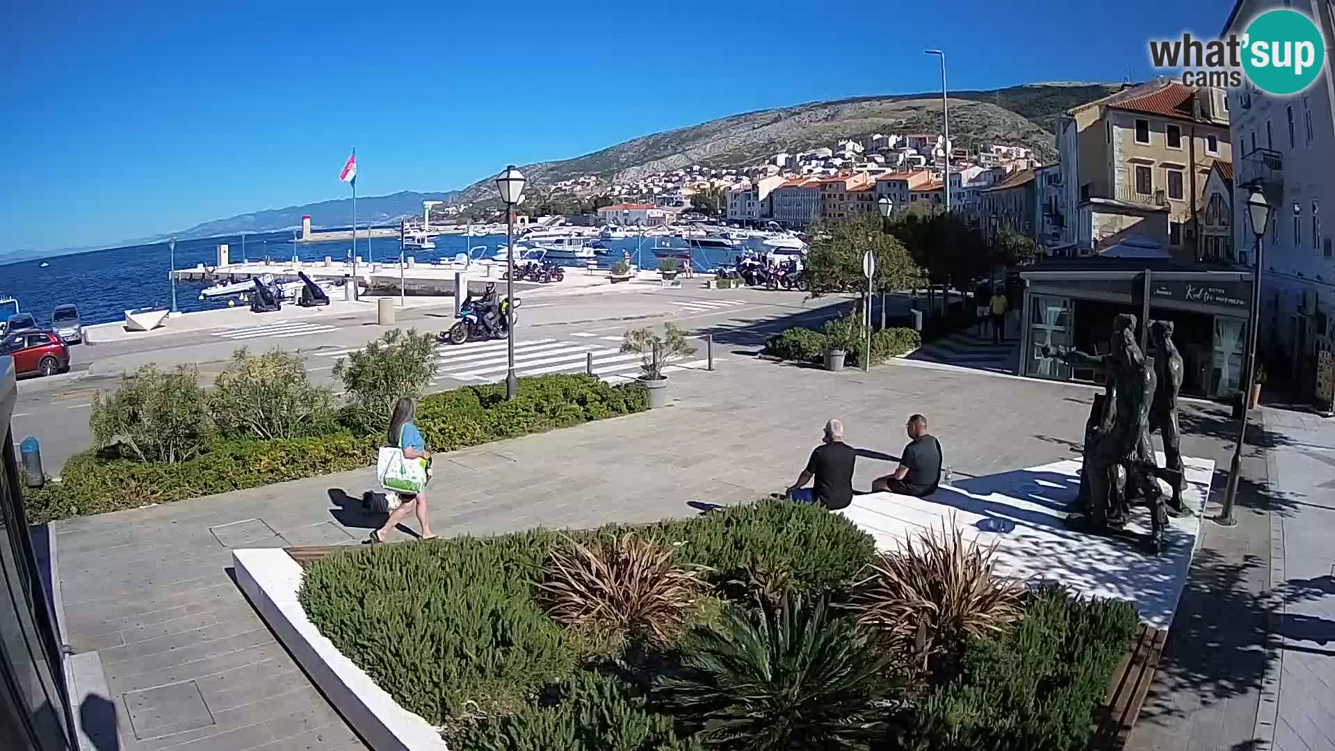 Webcam en vivo Senj riva – paseo marítimo