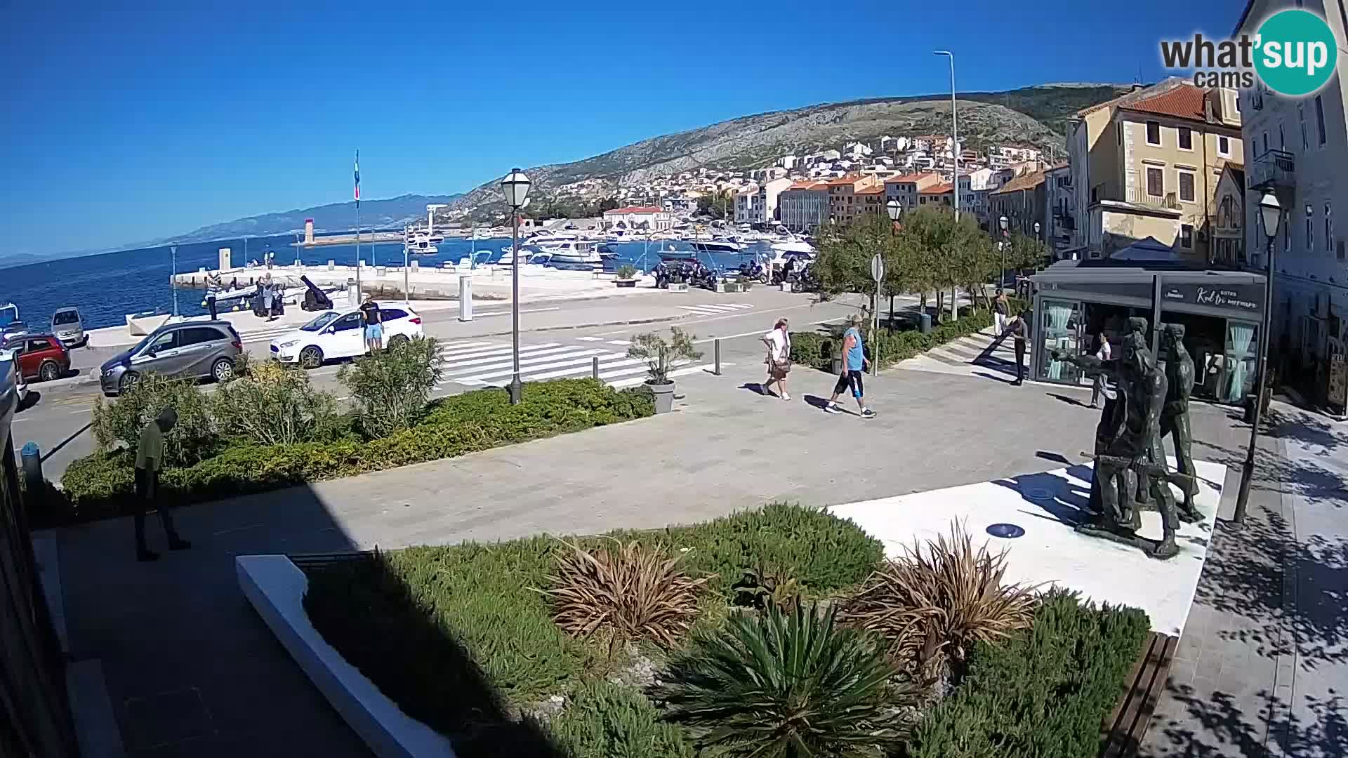 Webcam en vivo Senj riva – paseo marítimo