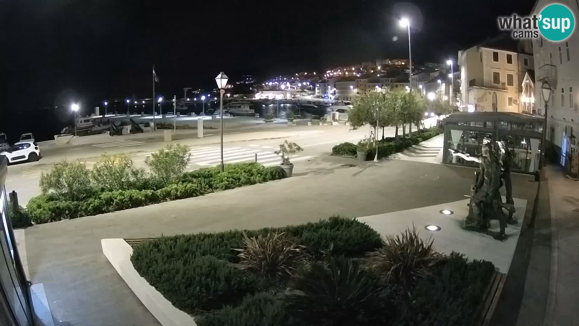 Live webcam Senj riva – seafront – Croatia