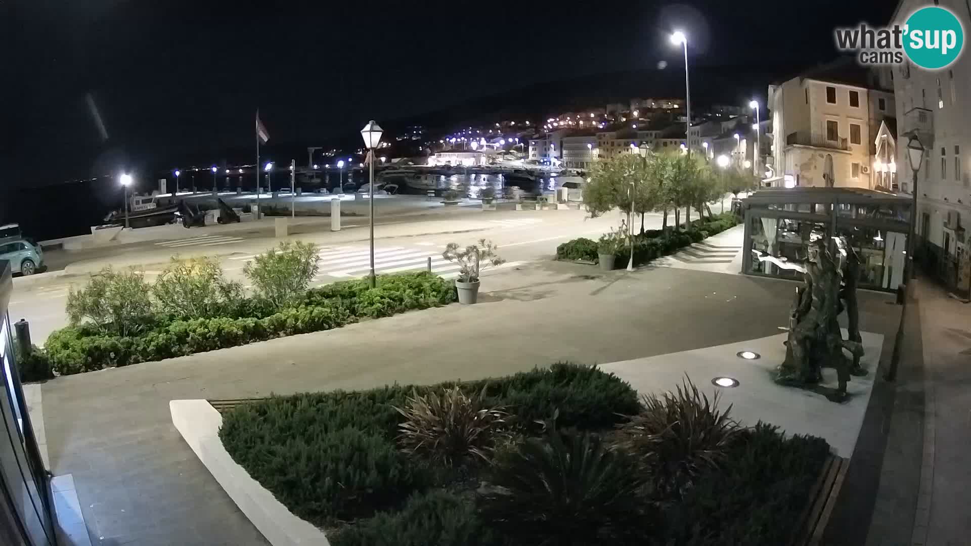 Live webcam Senj riva – seafront – Croatia