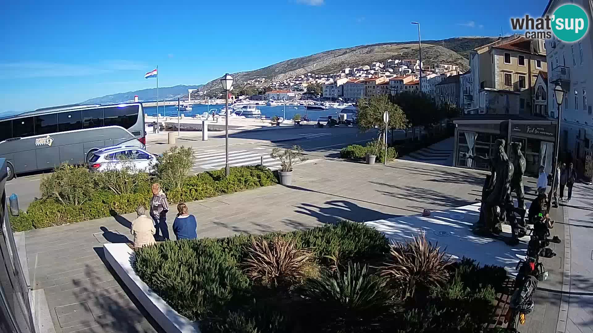 Spletna kamera v živo Senj riva – Hrvaška