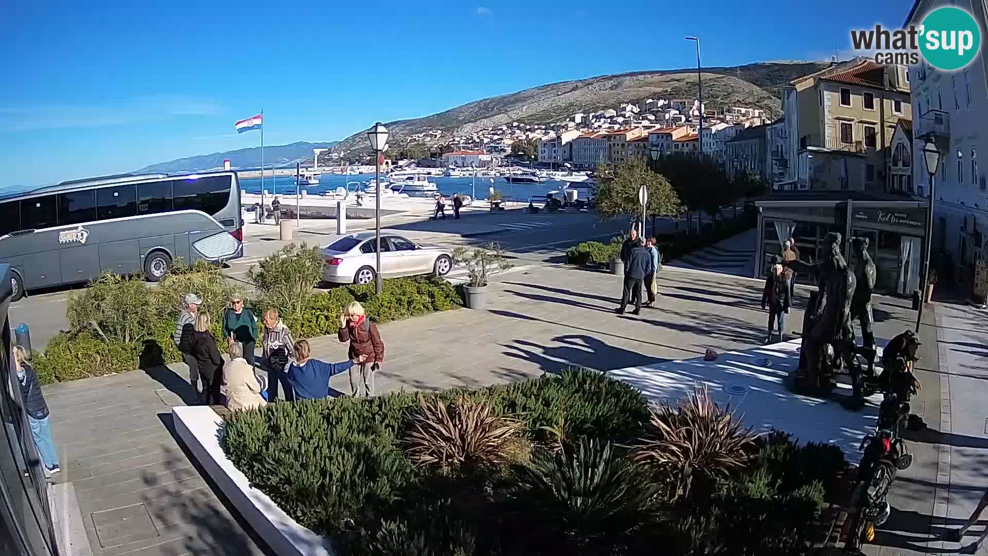 Webcam en vivo Senj riva – paseo marítimo