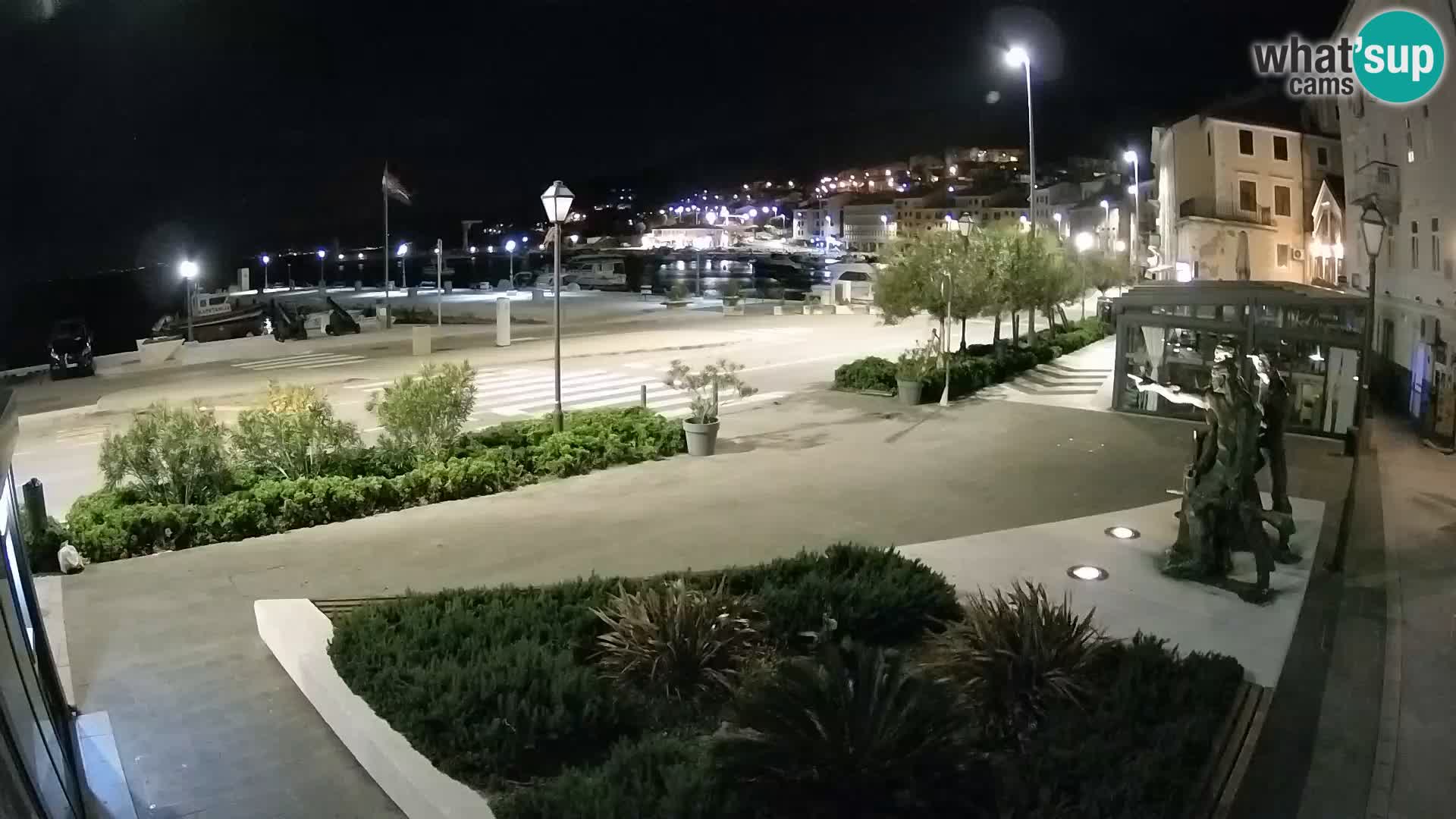 Live webcam Senj riva – fronte mare