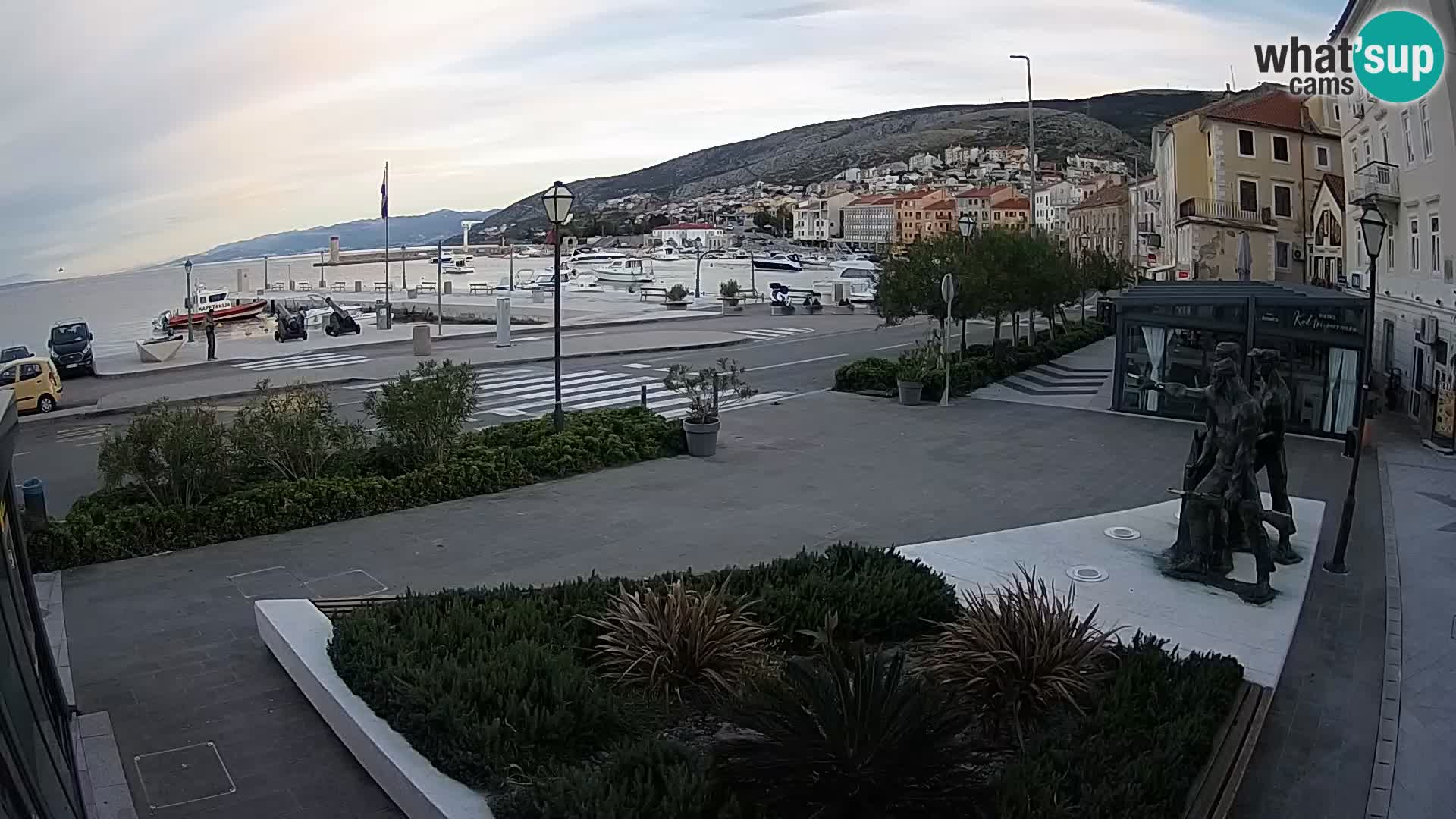 Spletna kamera v živo Senj riva – Hrvaška