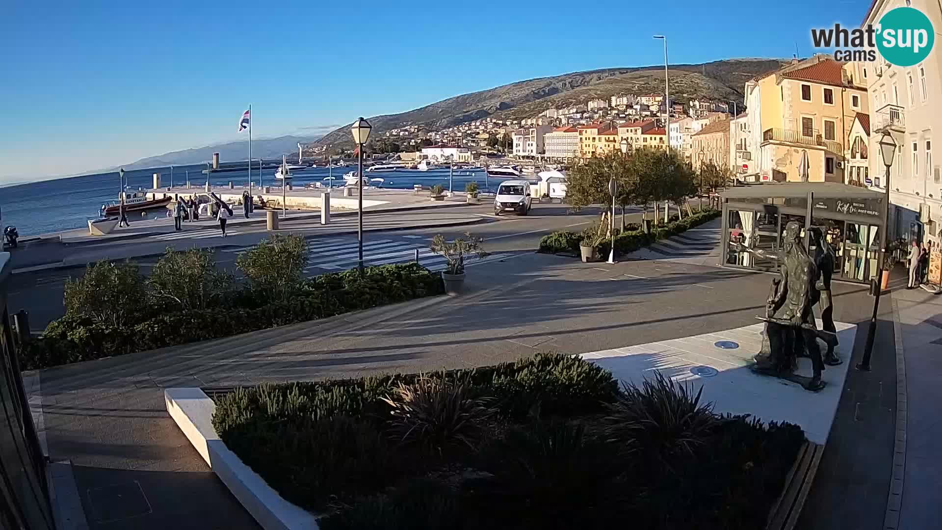 Web kamera uživo Senj riva – Hrvatska