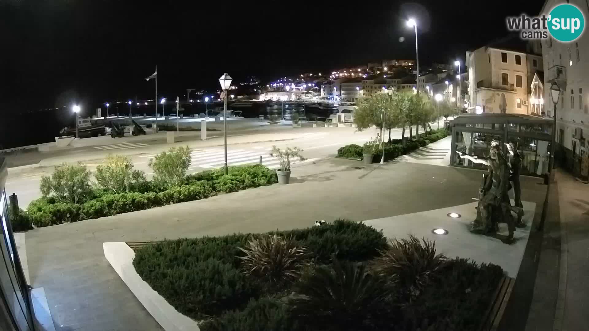 Live webcam Senj riva – seafront – Croatia