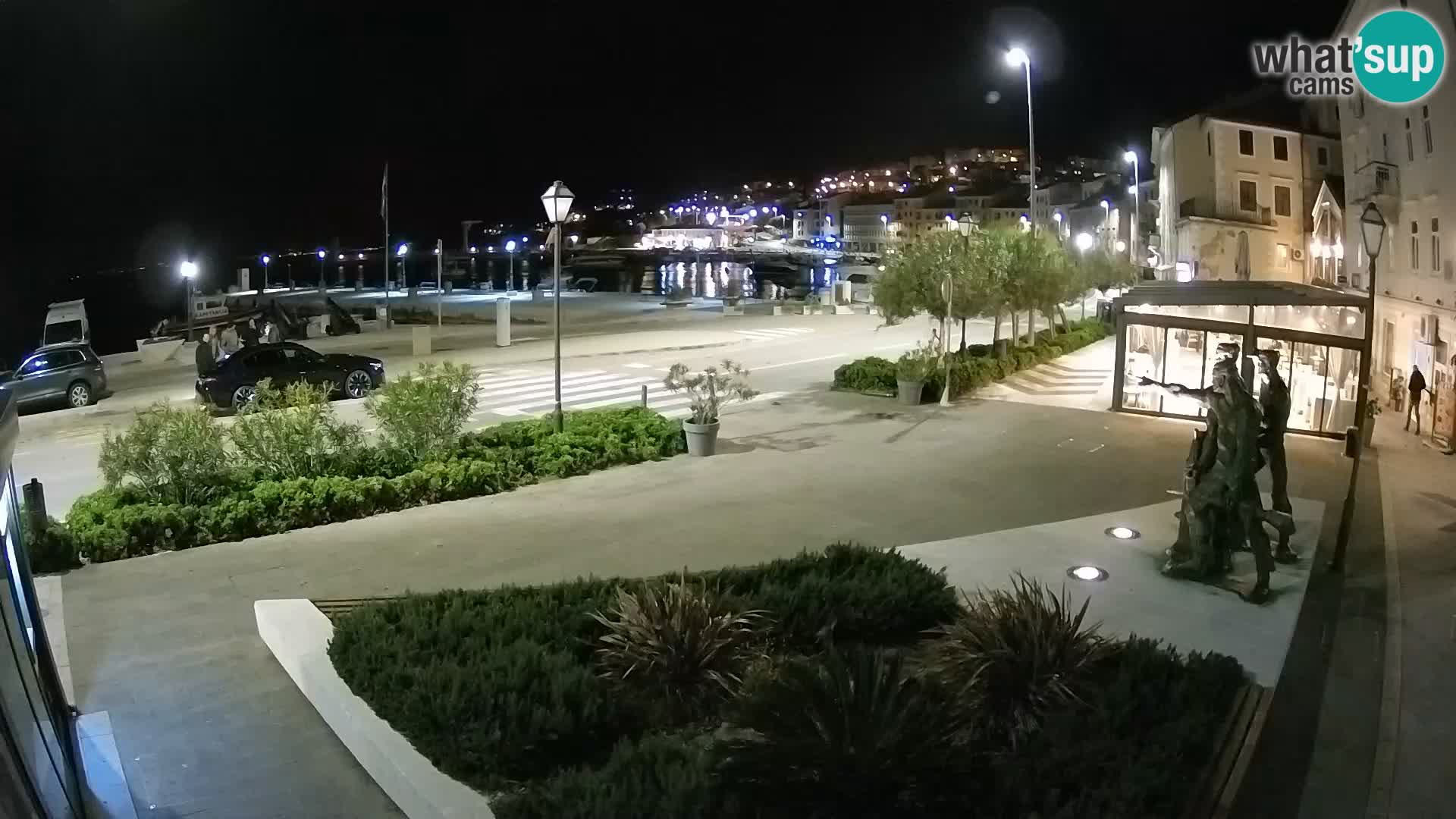 Spletna kamera v živo Senj riva – Hrvaška
