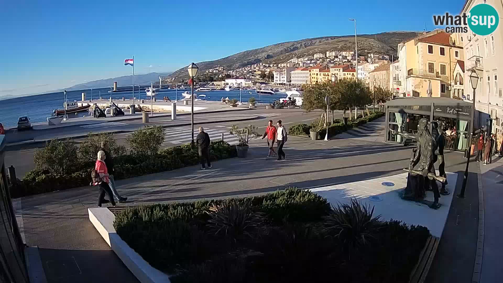 Web kamera uživo Senj riva – Hrvatska