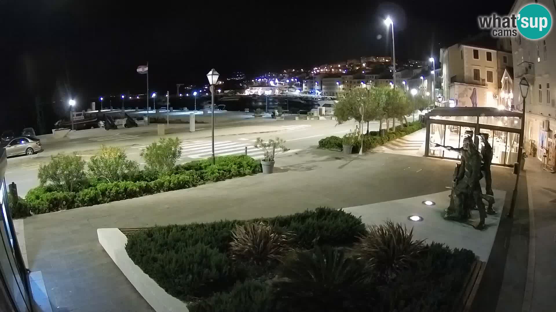 Live webcam Senj riva – seafront – Croatia