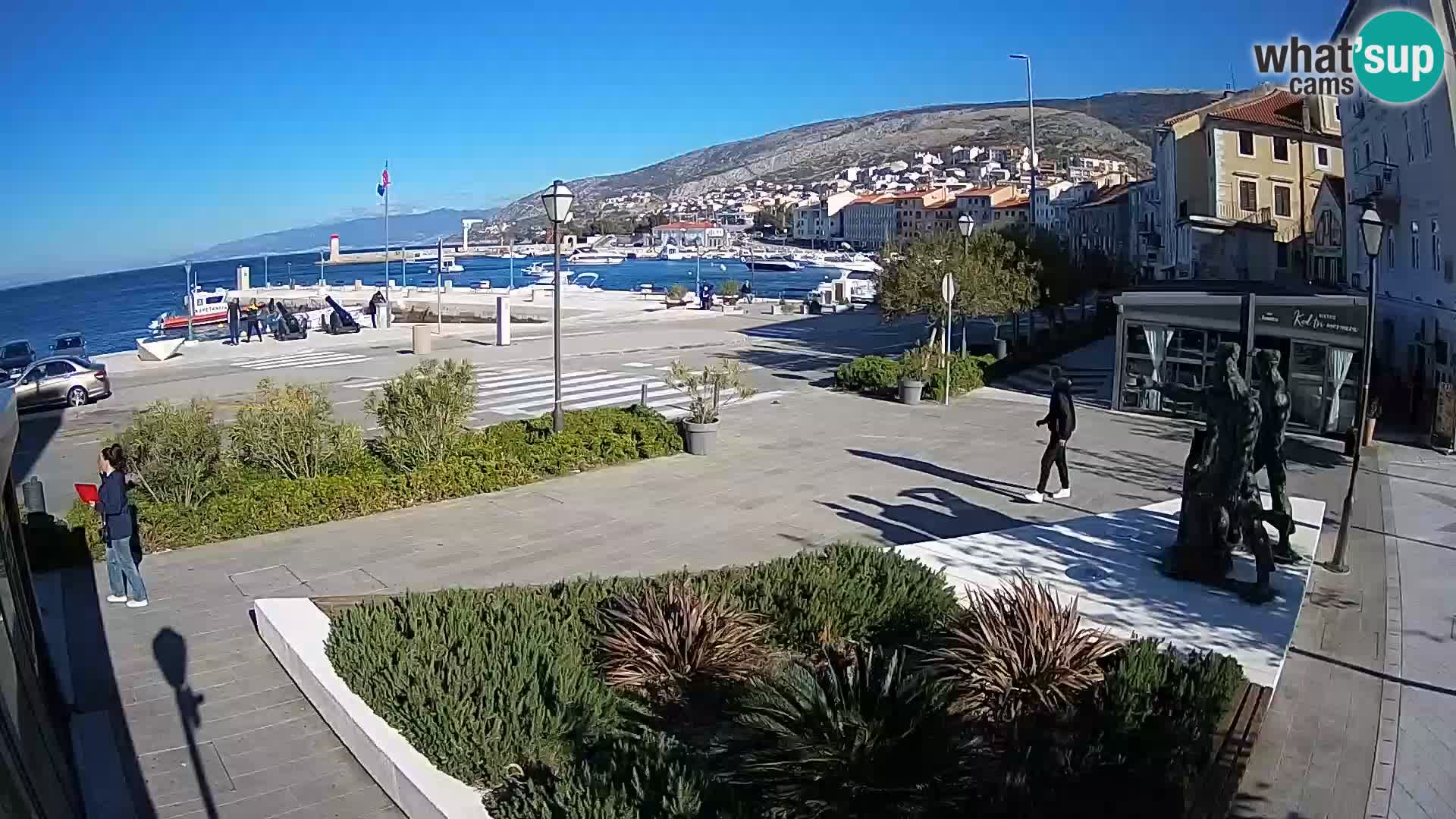 Webcam en vivo Senj riva – paseo marítimo
