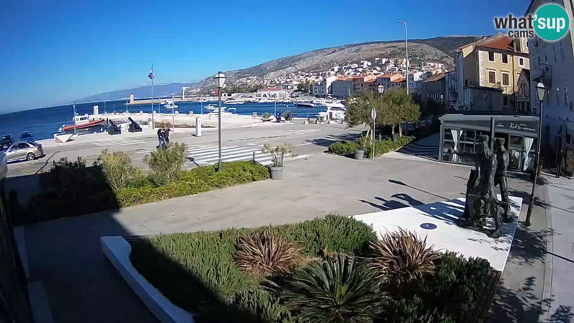 Live webcam Senj riva – fronte mare