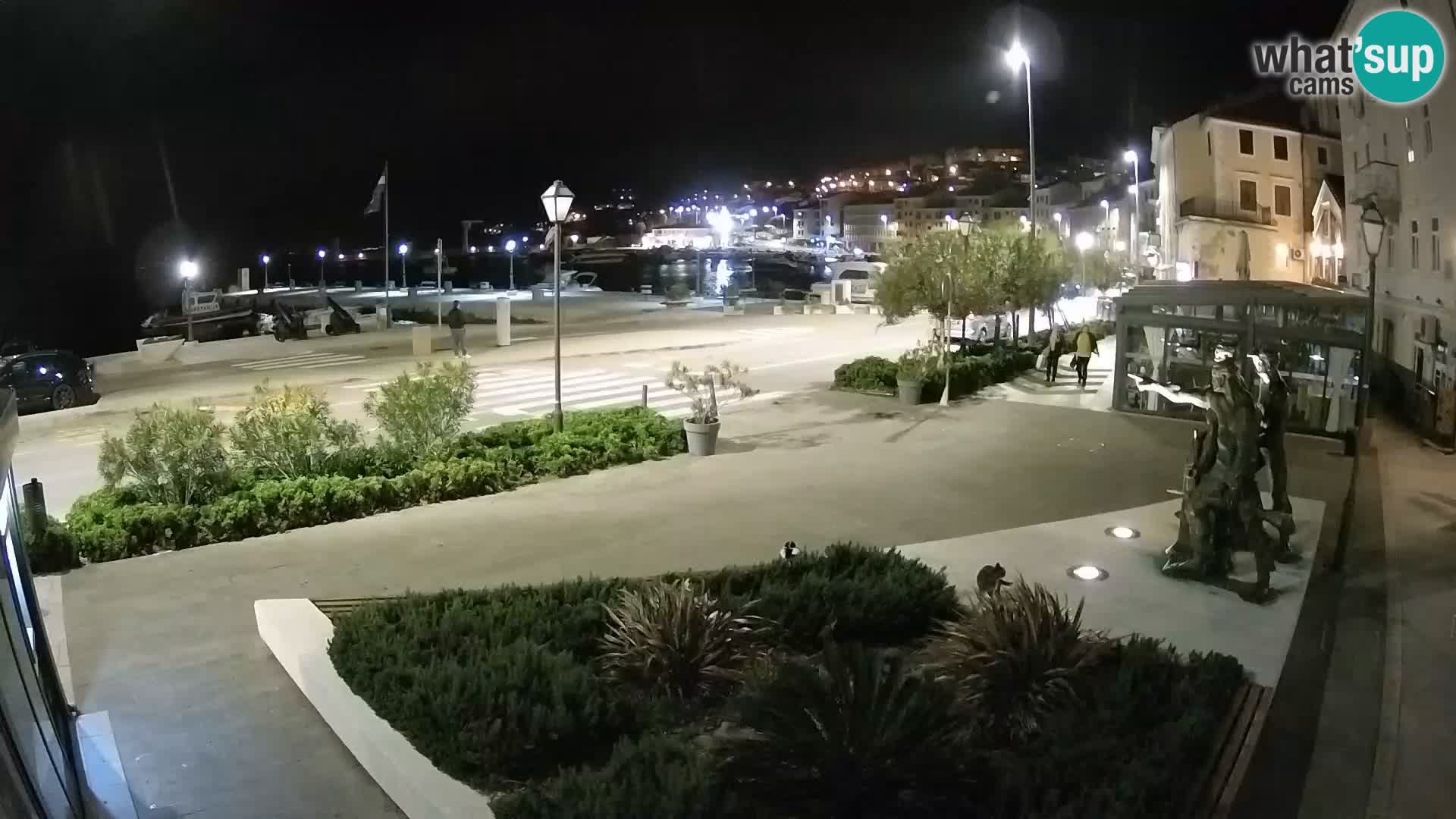 Live webcam Senj riva – seafront – Croatia