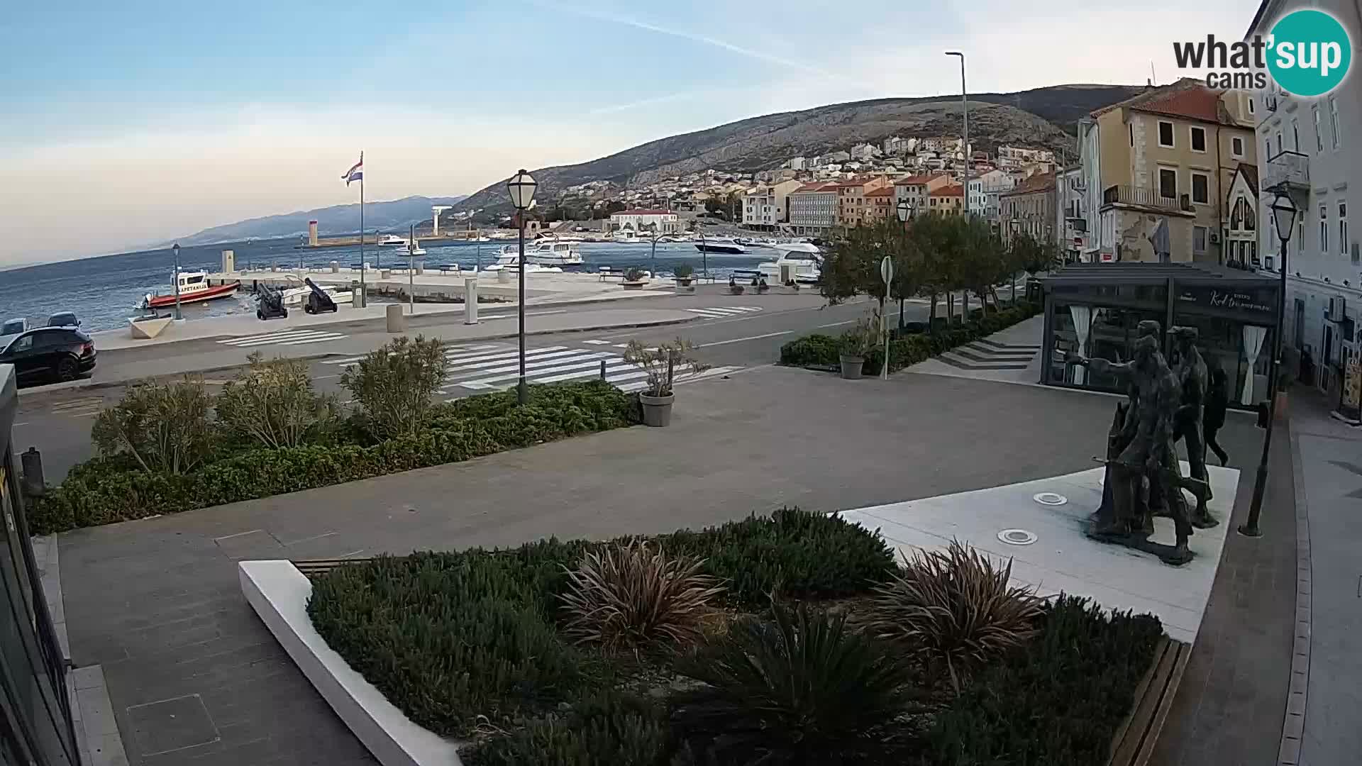 Live webcam Senj riva – fronte mare
