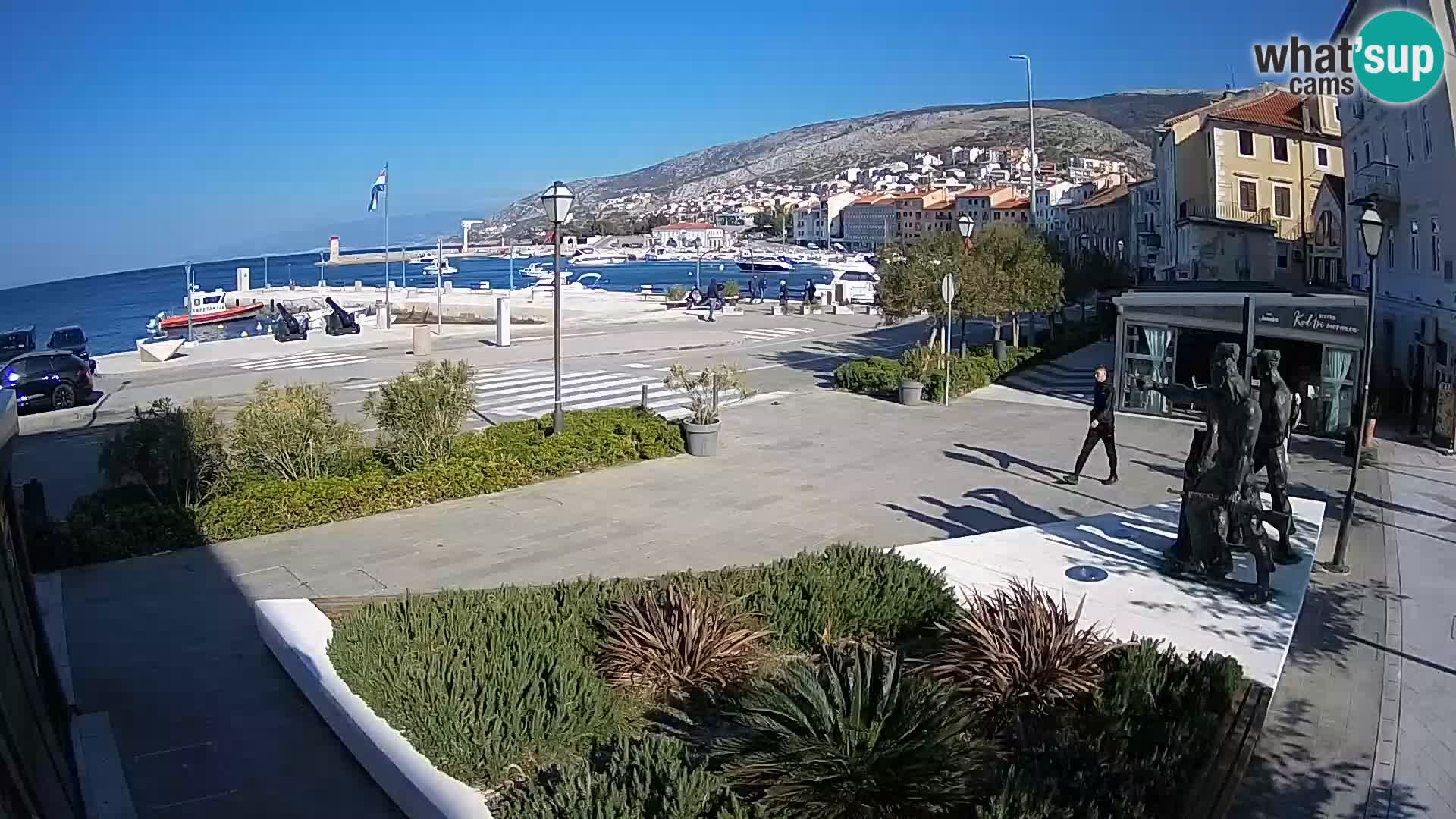 Spletna kamera v živo Senj riva – Hrvaška