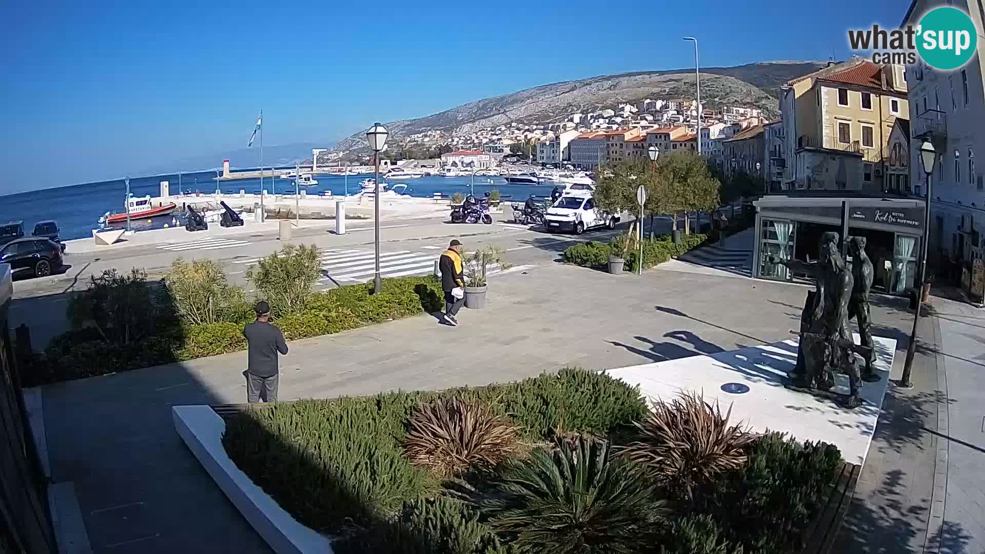 Webcam en vivo Senj riva – paseo marítimo