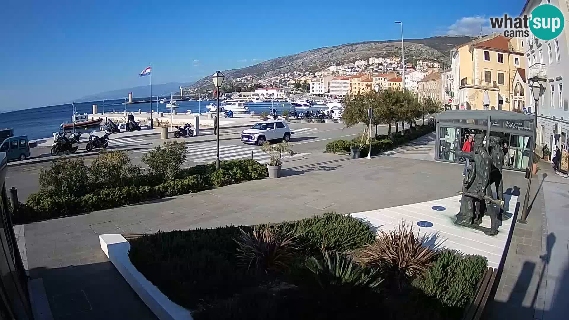 Webcam en direct Senj Riva – front de mer