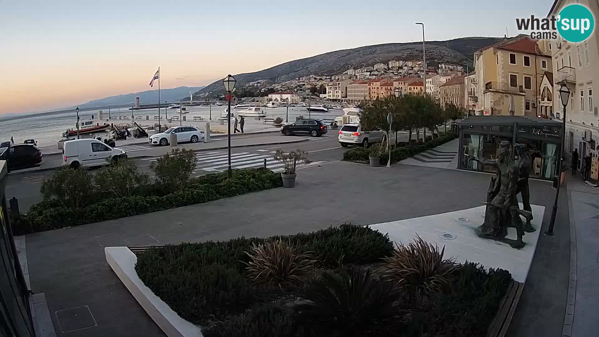 Webcam en vivo Senj riva – paseo marítimo