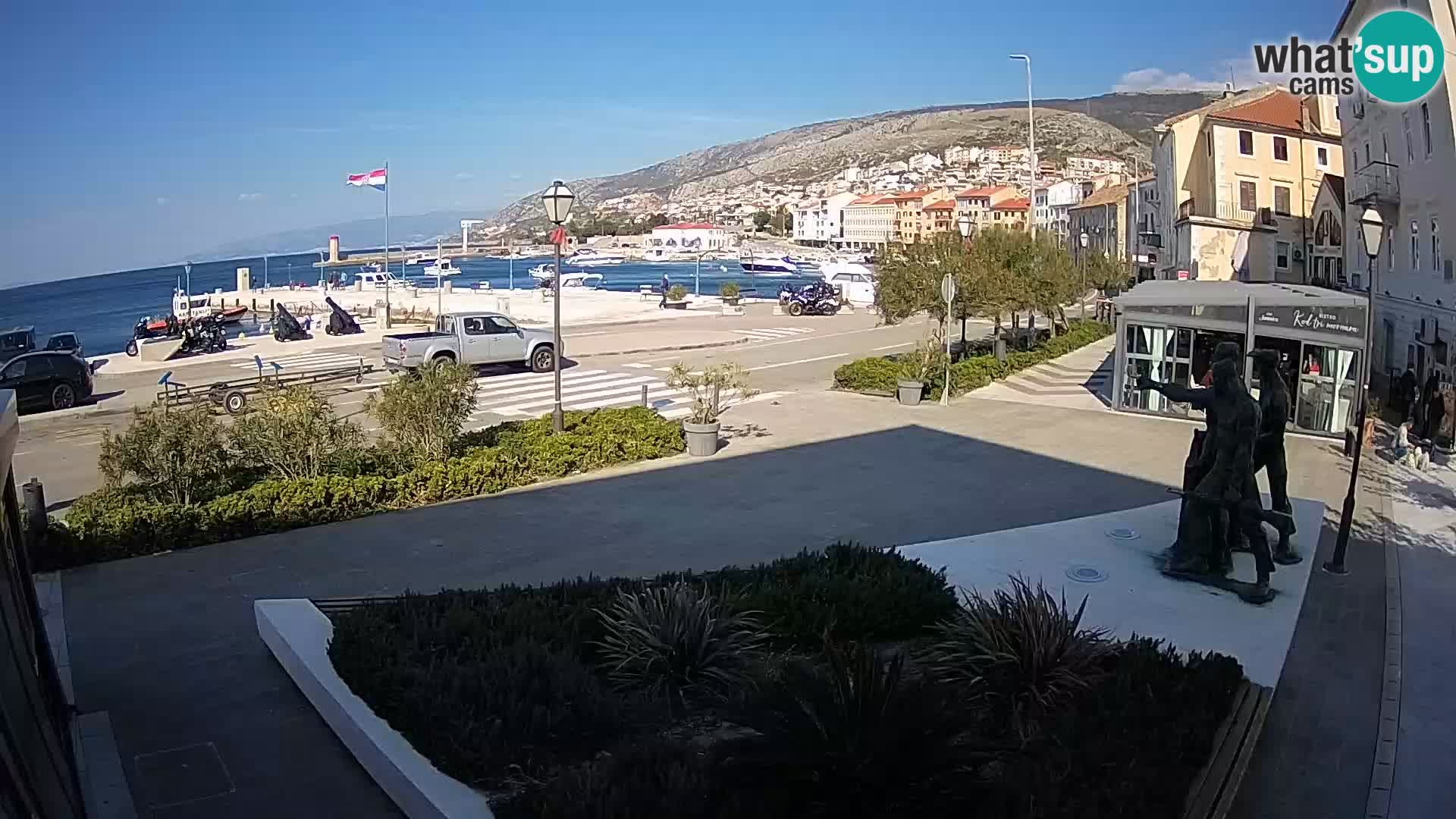 Webcam en vivo Senj riva – paseo marítimo