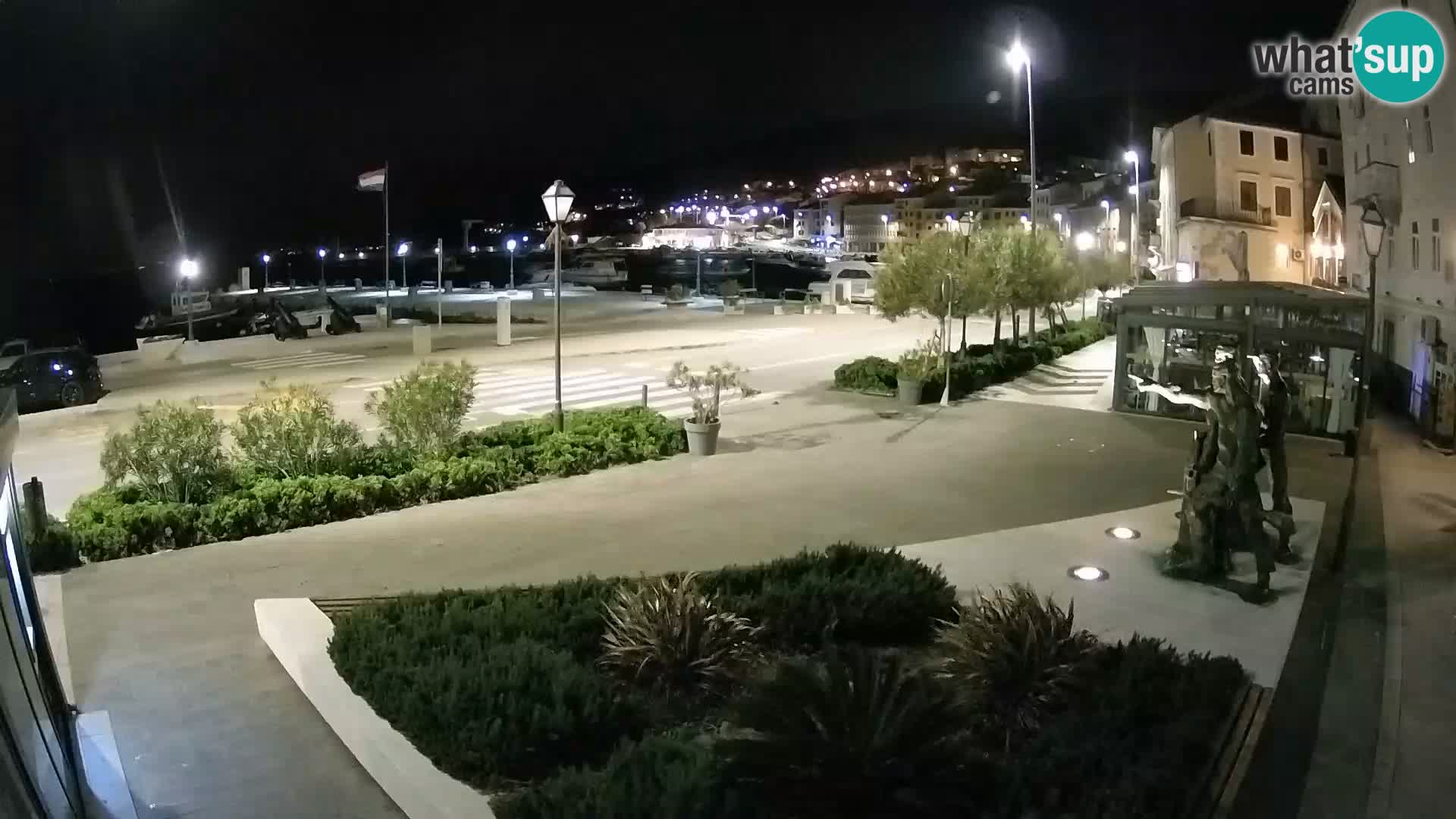 Live-Webcam Senj Riva – direkt am Meer – Kroatien