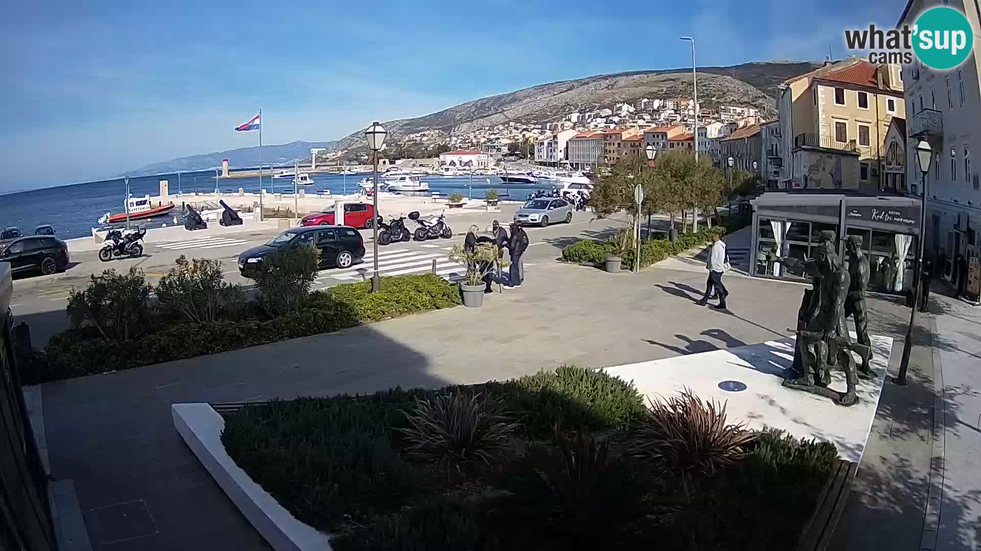 Webcam en vivo Senj riva – paseo marítimo