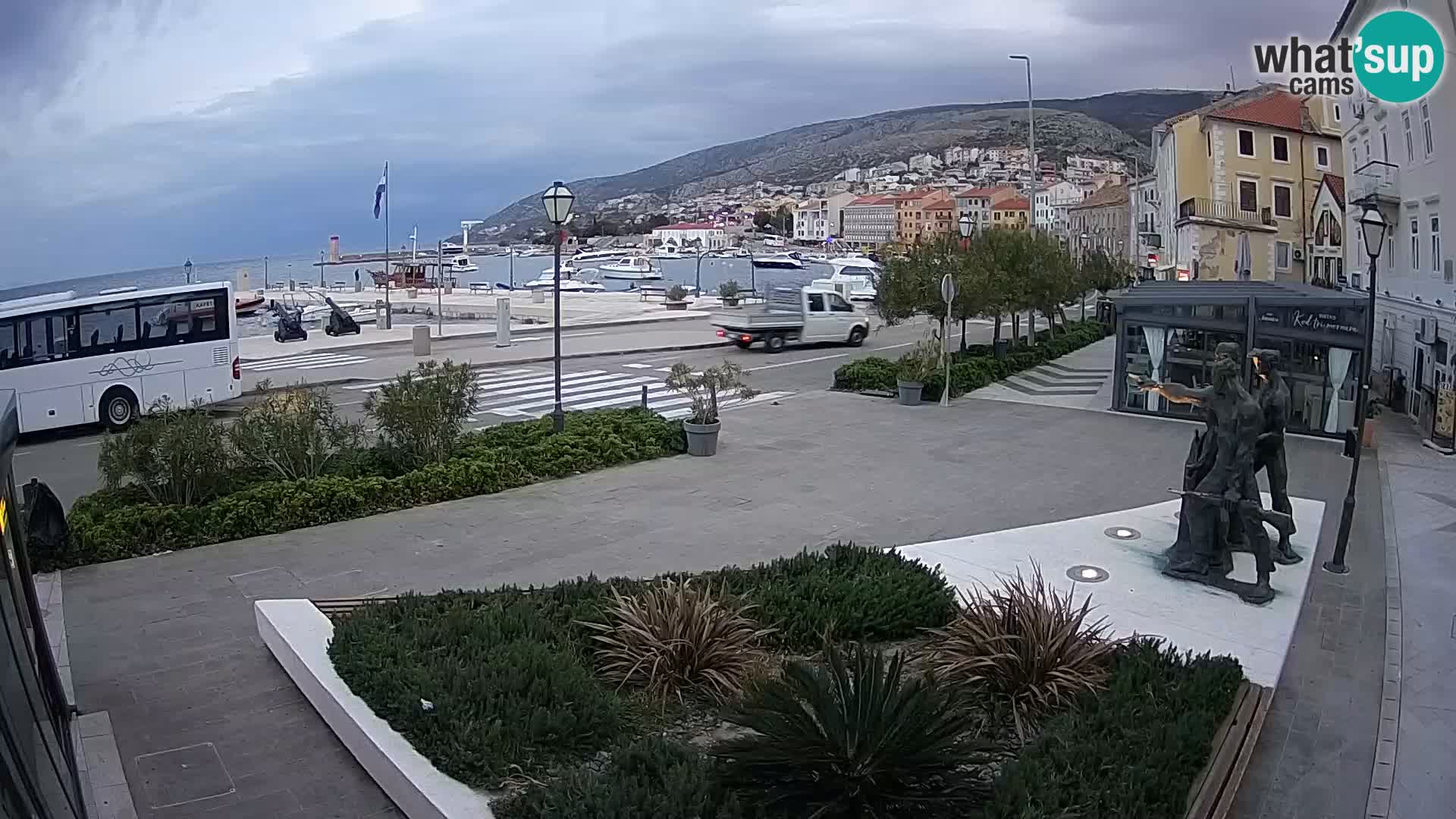 Webcam en vivo Senj riva – paseo marítimo