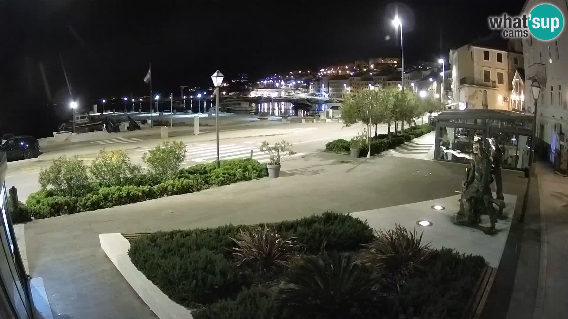 Live webcam Senj riva – seafront – Croatia