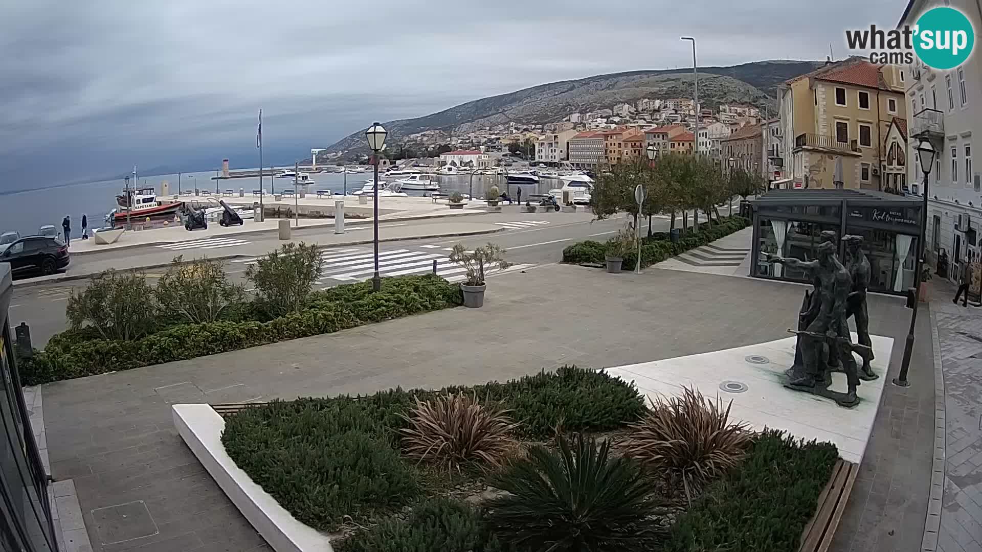 Webcam en vivo Senj riva – paseo marítimo