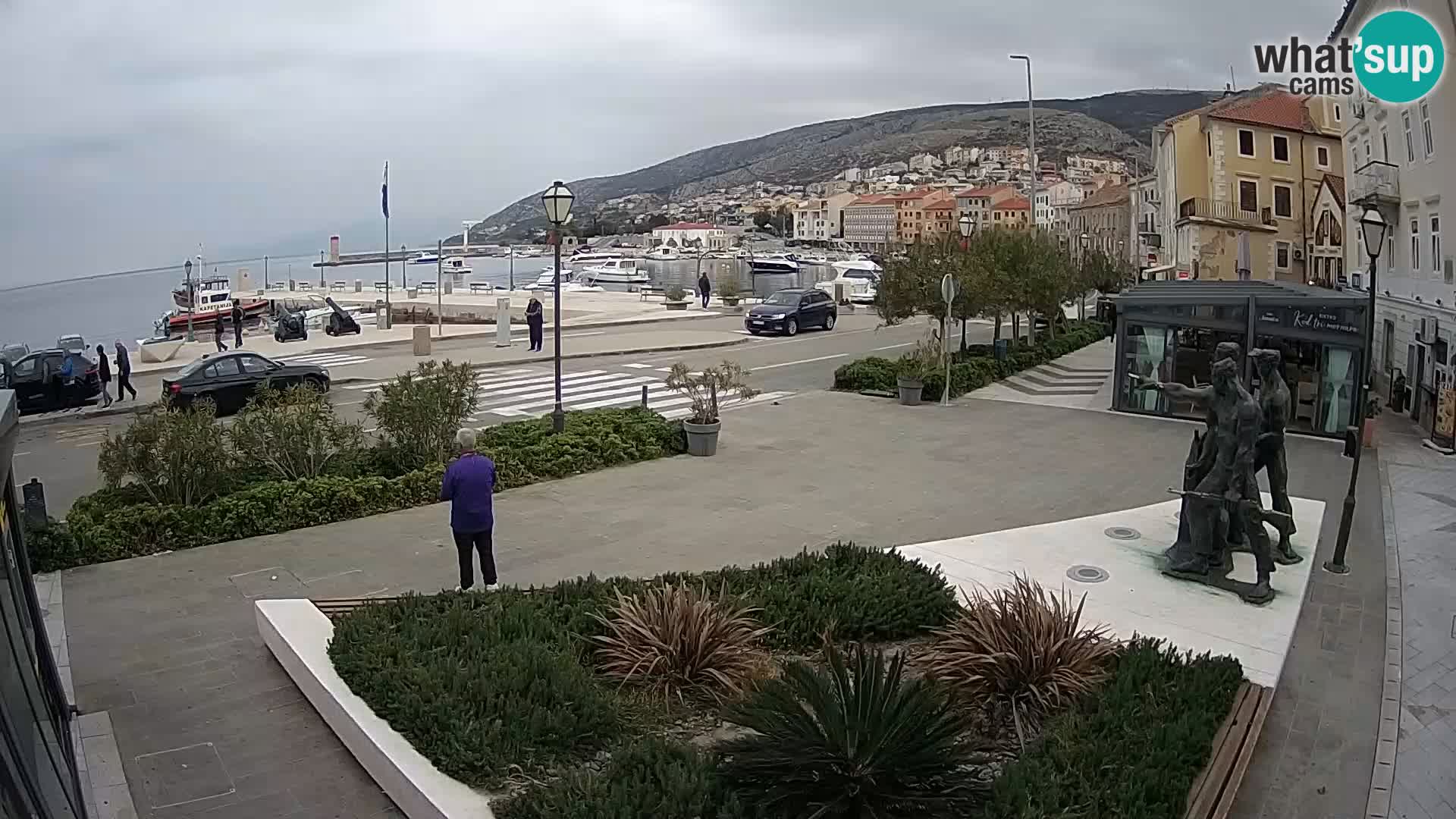 Webcam en vivo Senj riva – paseo marítimo