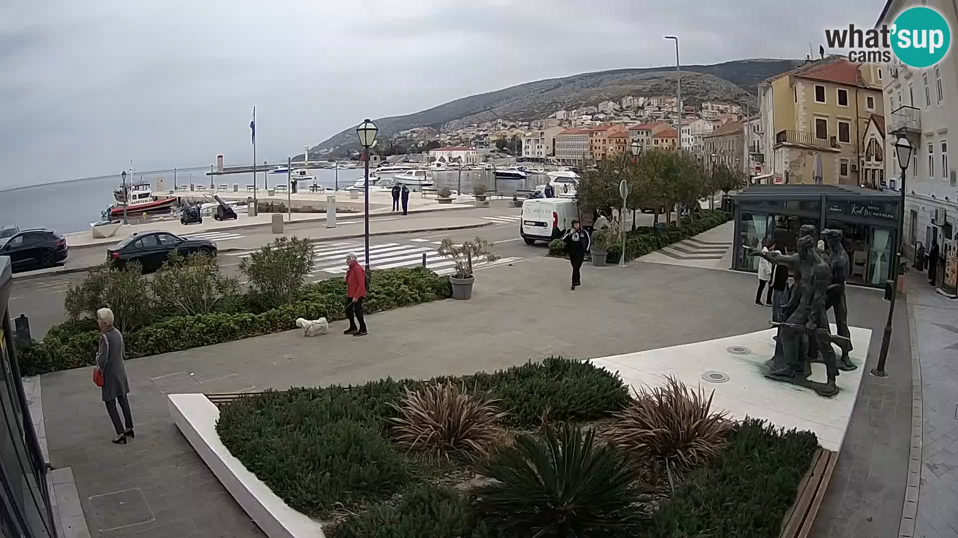 Webcam en vivo Senj riva – paseo marítimo
