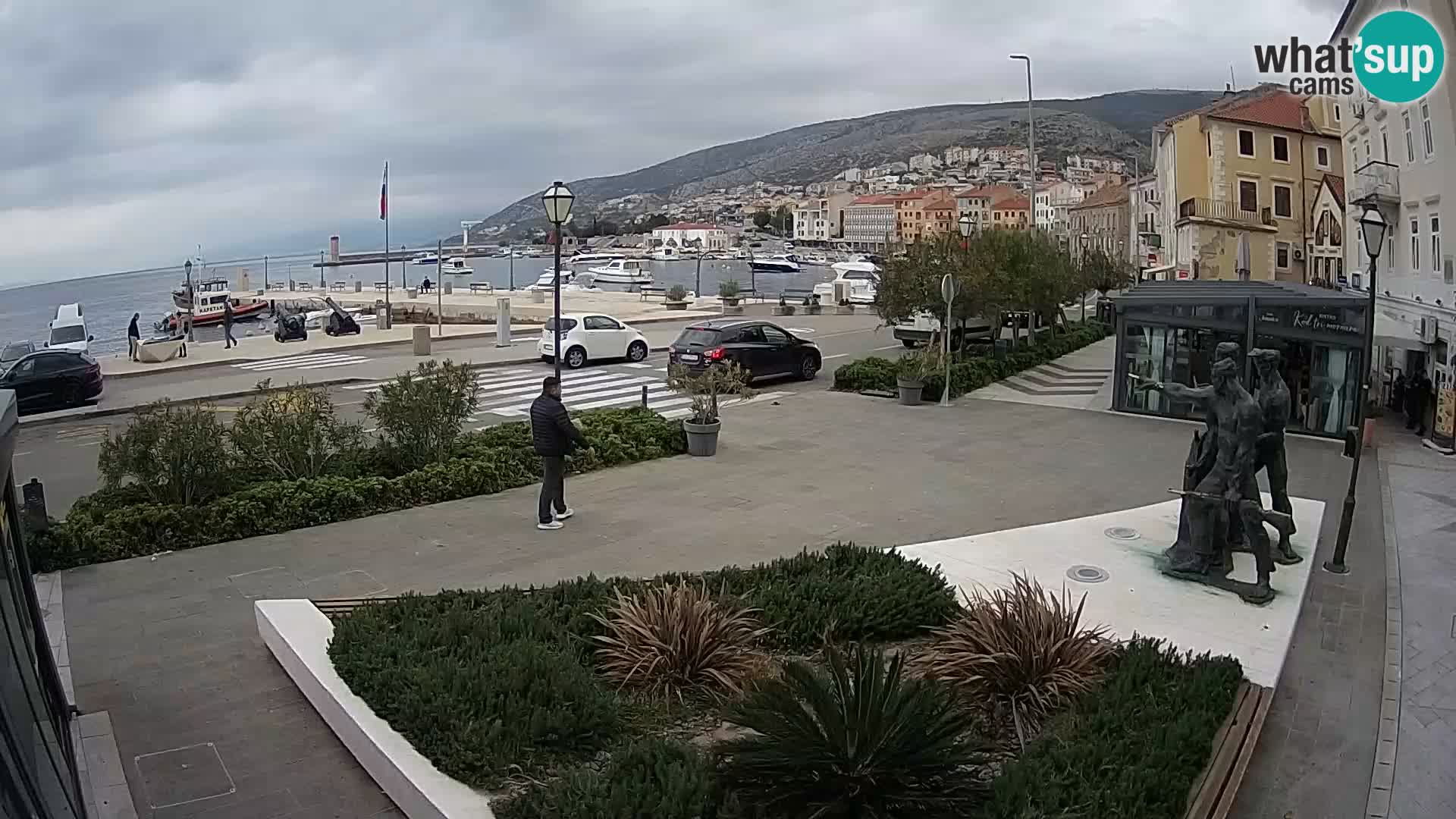 Webcam en vivo Senj riva – paseo marítimo