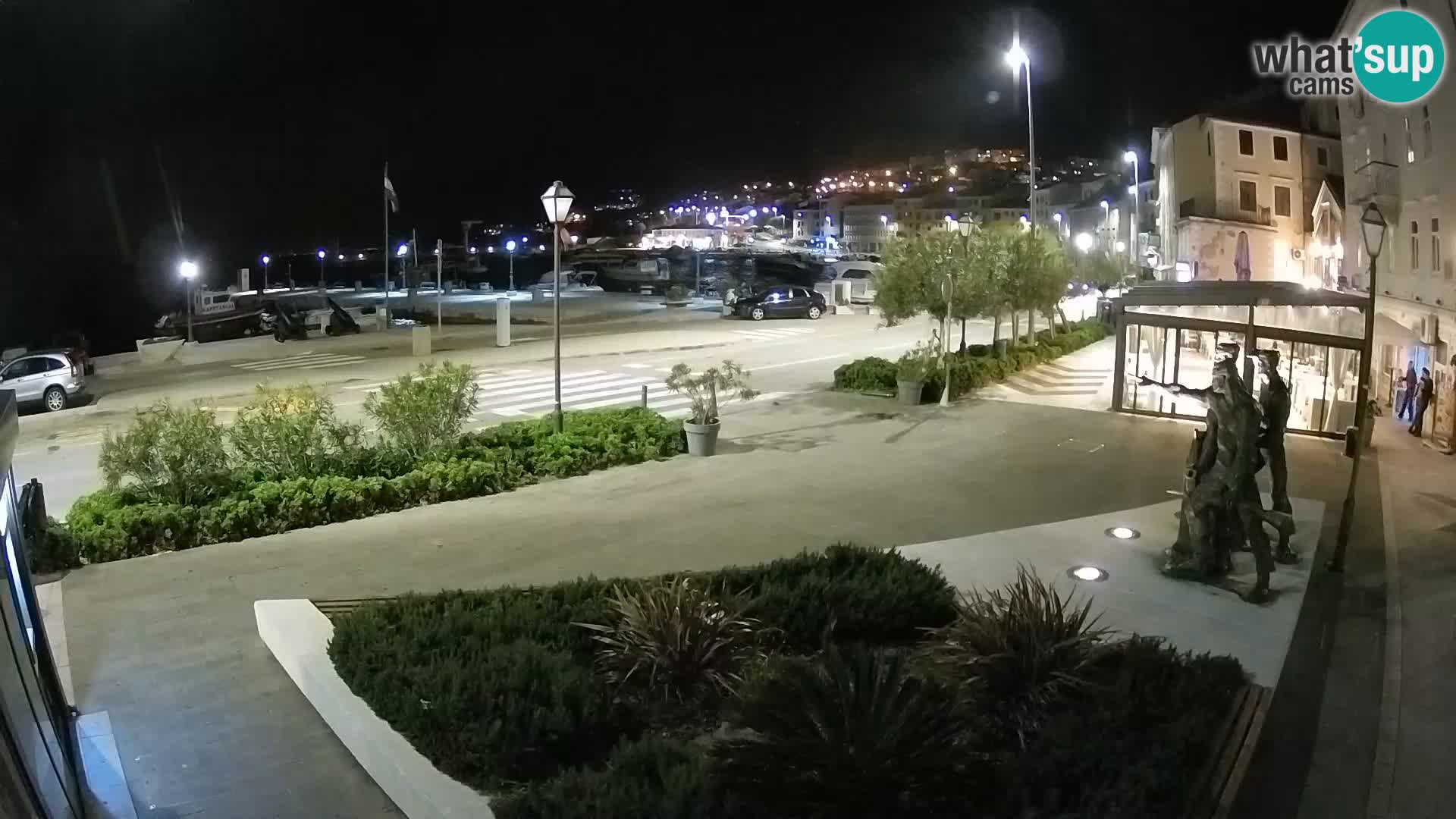 Live webcam Senj riva – seafront – Croatia