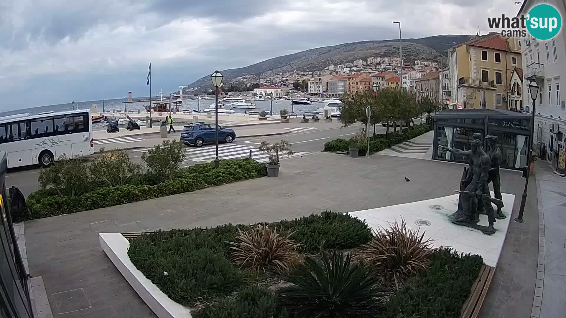 Webcam en vivo Senj riva – paseo marítimo