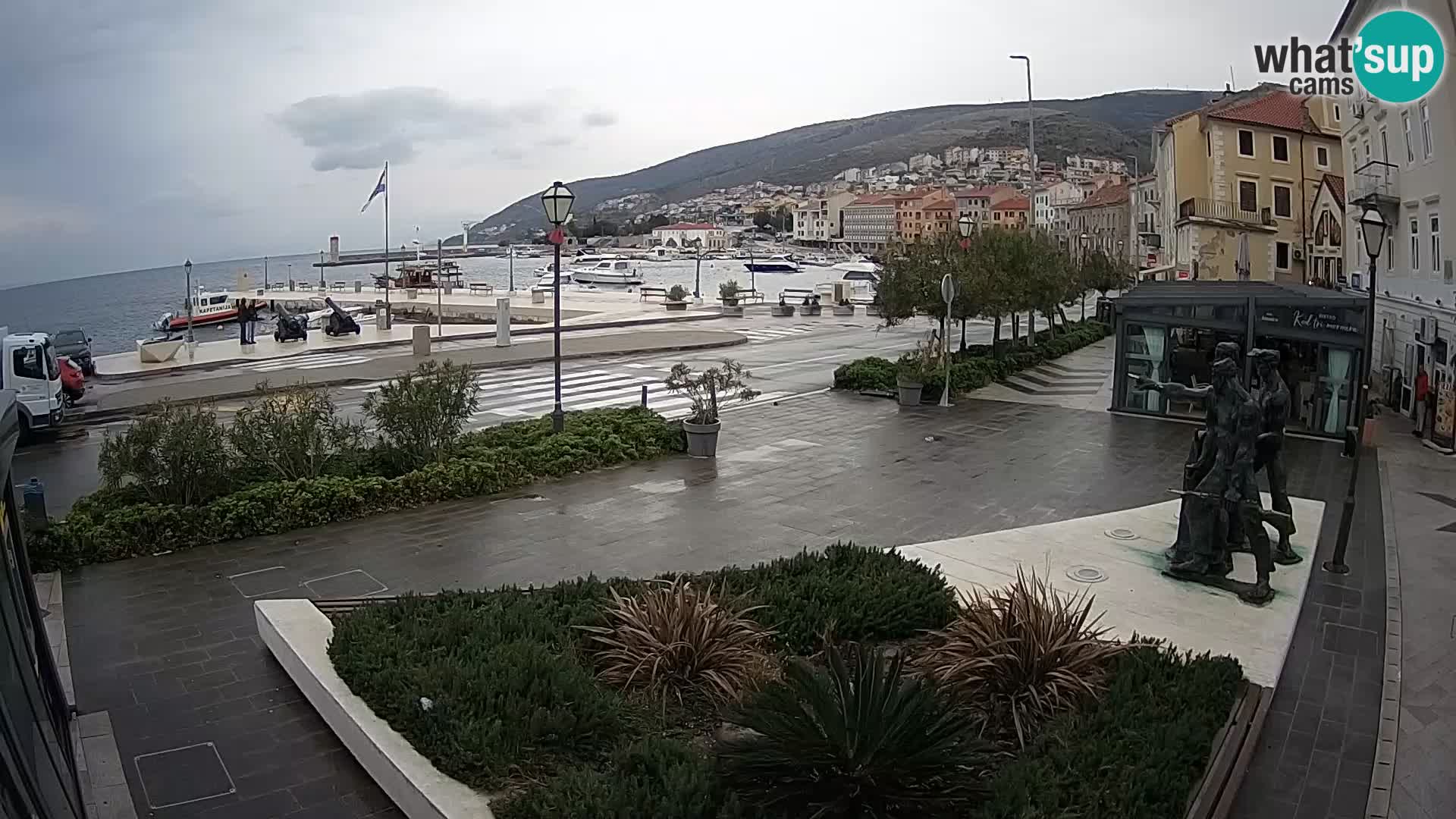 Webcam en vivo Senj riva – paseo marítimo