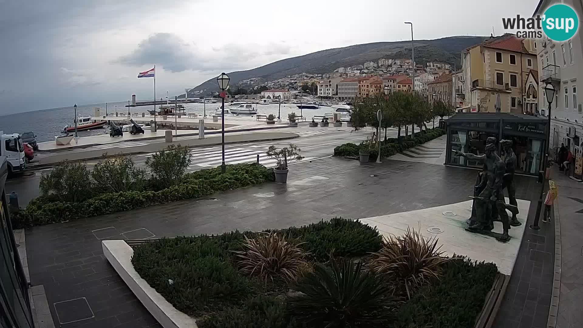 Webcam en vivo Senj riva – paseo marítimo