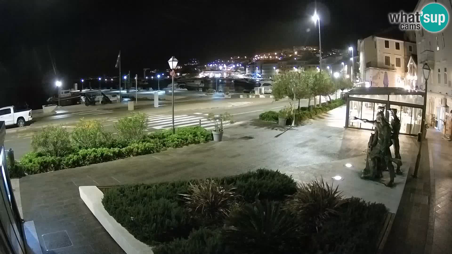 Live webcam Senj riva – seafront – Croatia